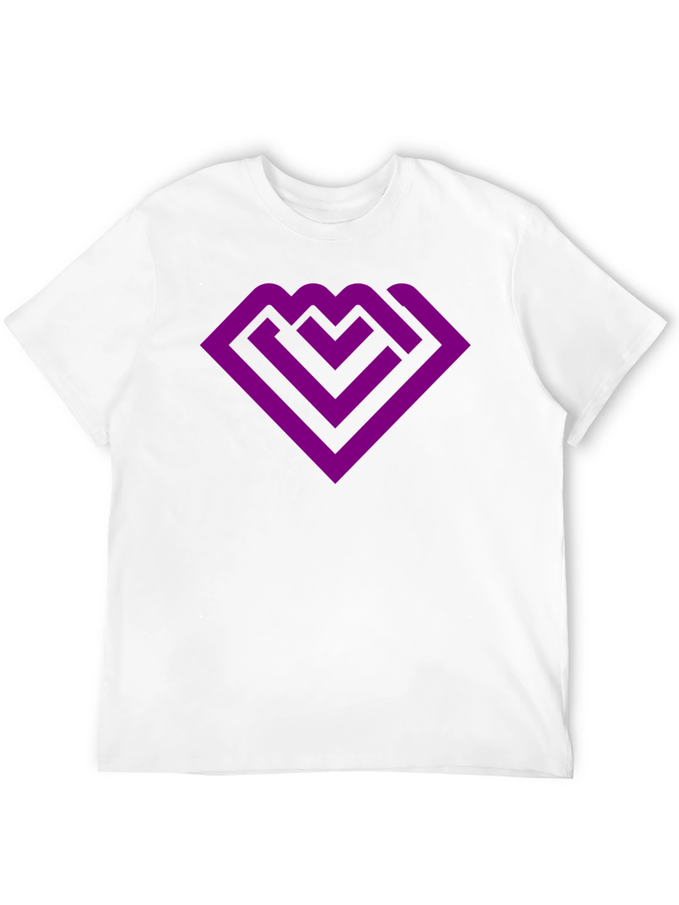 Purple Maze Logo Black T-Shirt