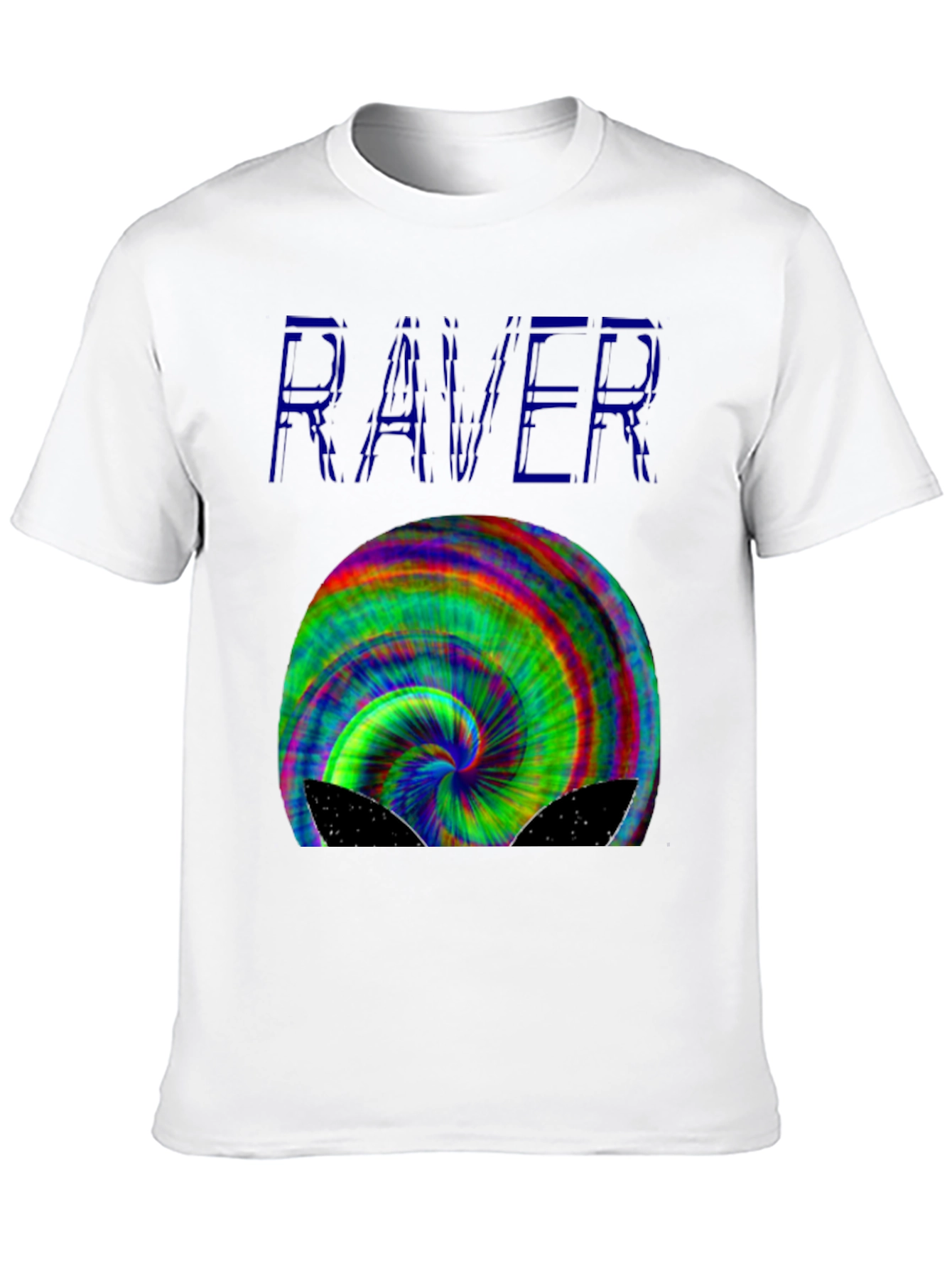 Raver Spiral Graphic T-Shirt