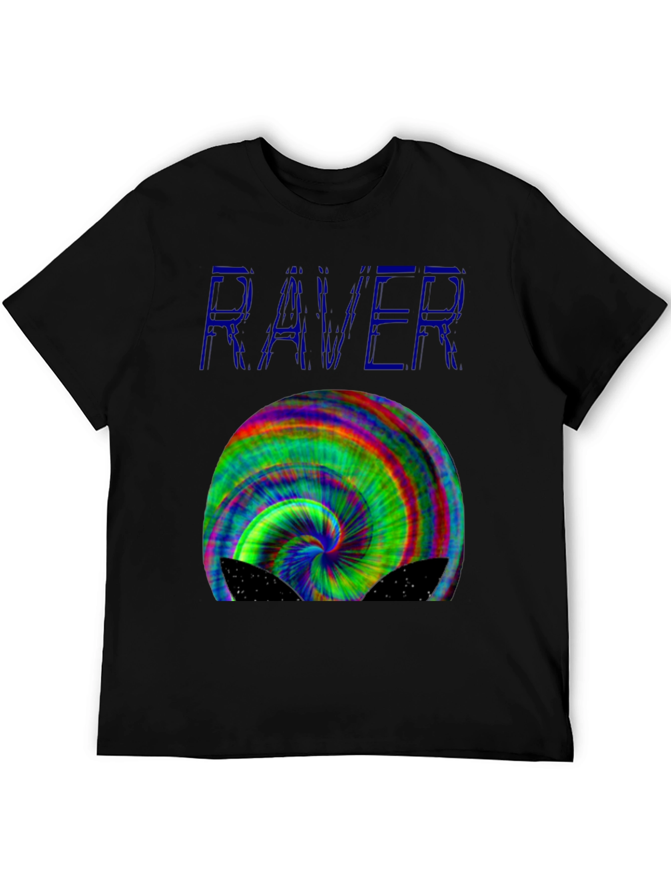 Raver Spiral Graphic T-Shirt