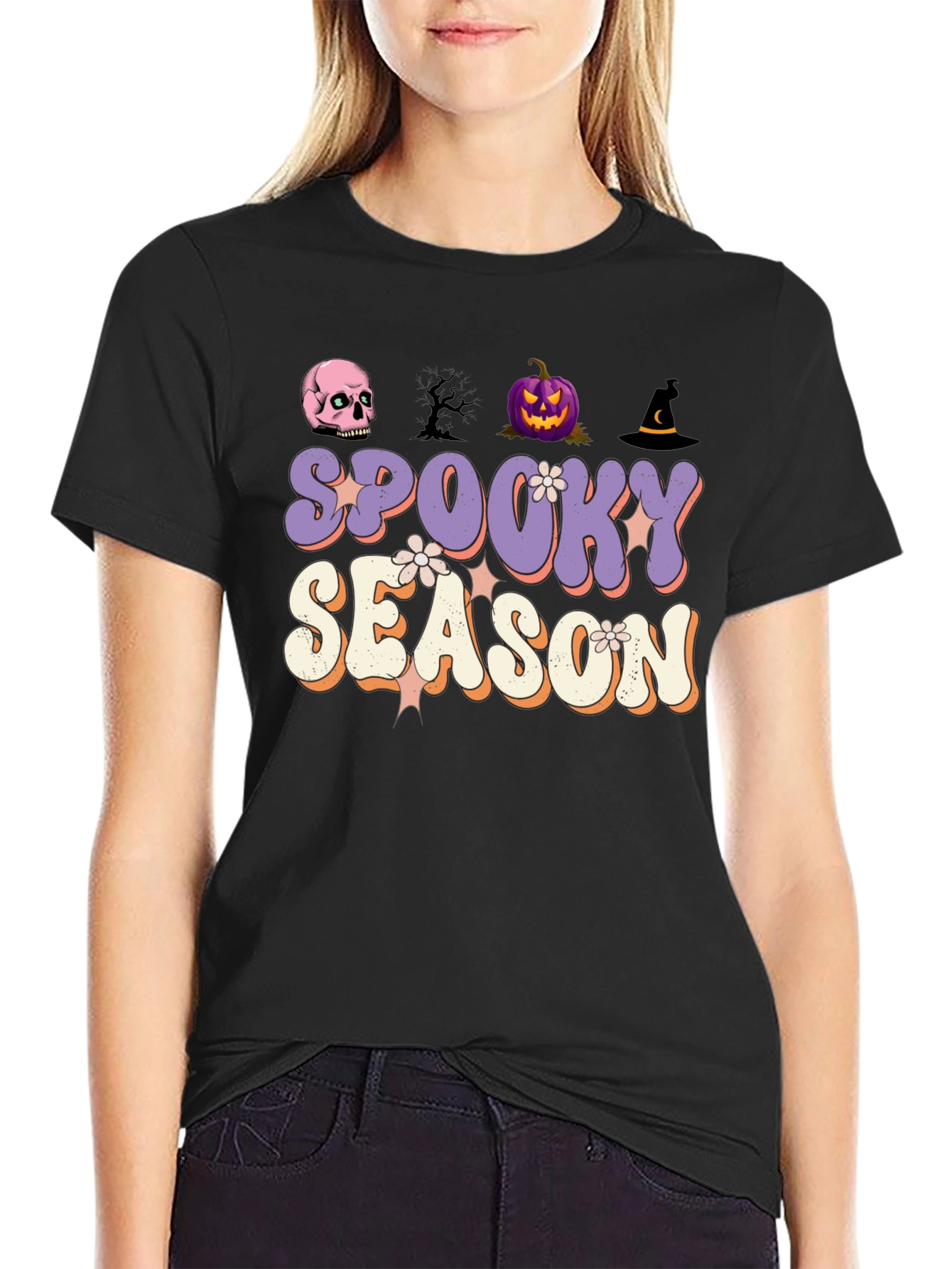 Spooky Season Graphic Tee - Halloween Shirt