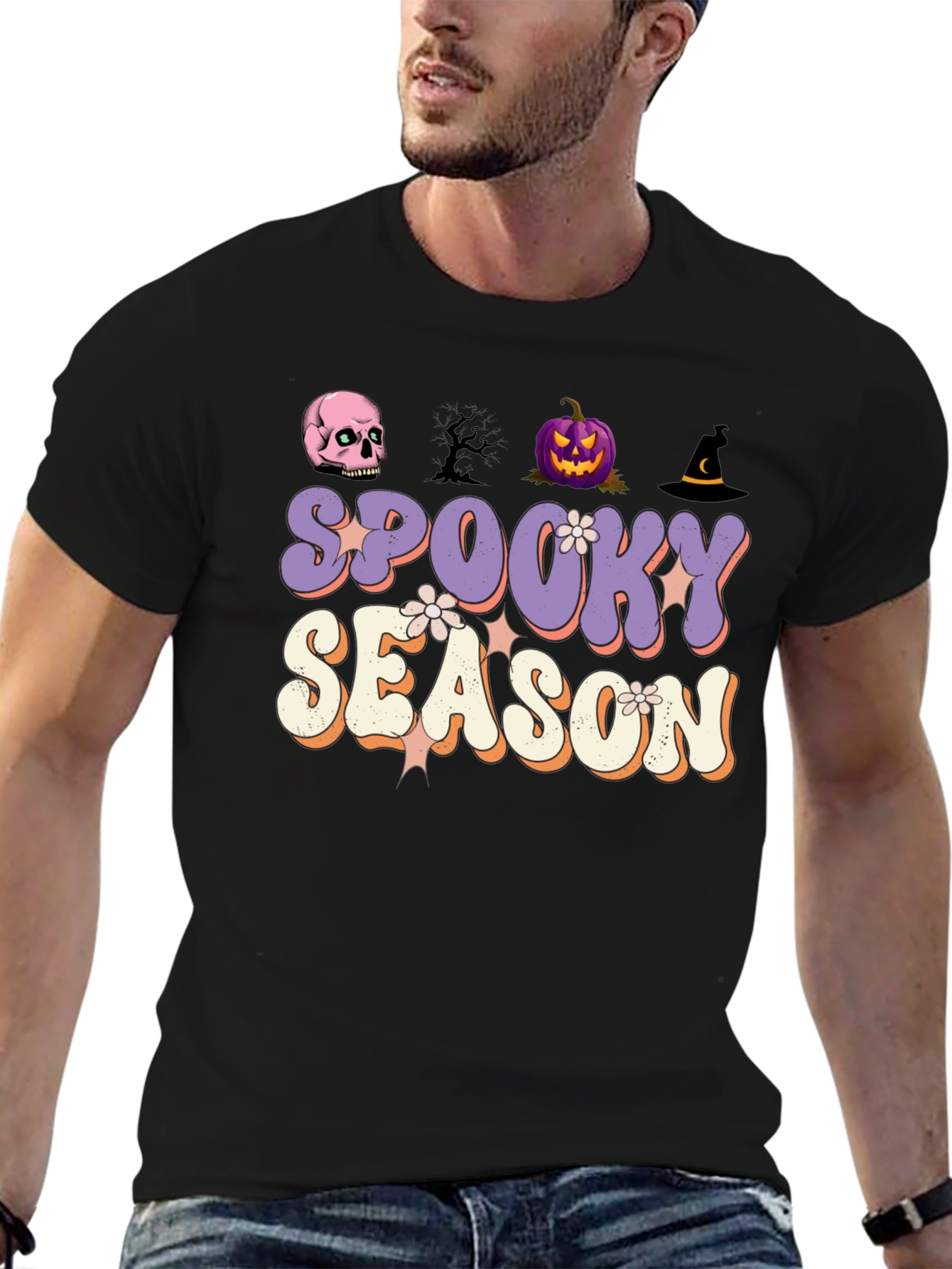 Spooky Season Graphic Tee - Halloween Shirt