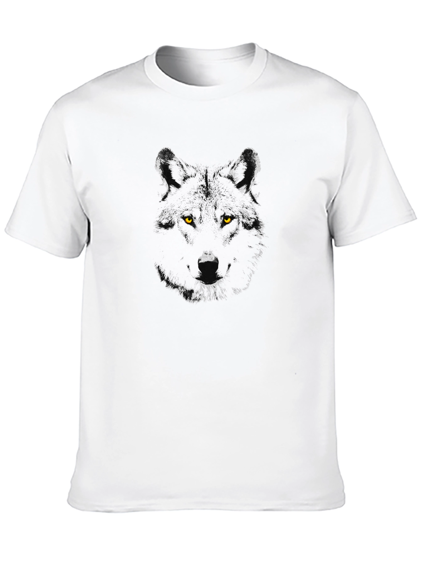 Black Wolf Graphic Tee - Fierce Style