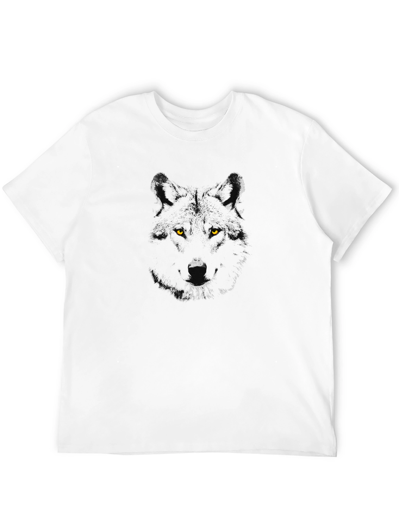 Black Wolf Graphic Tee - Fierce Style
