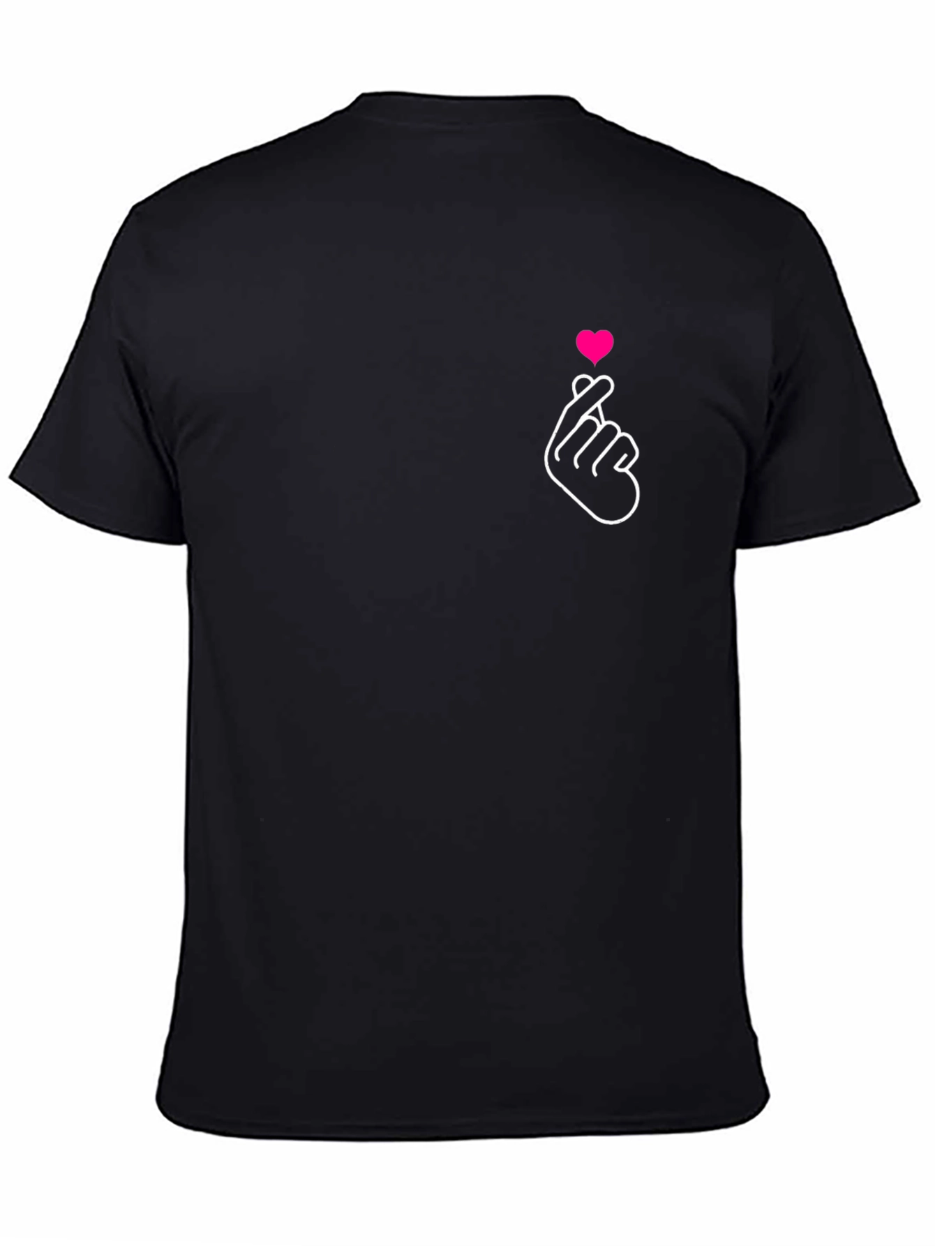 Love Heart Hand Sign Tee - Trendy Casual Top