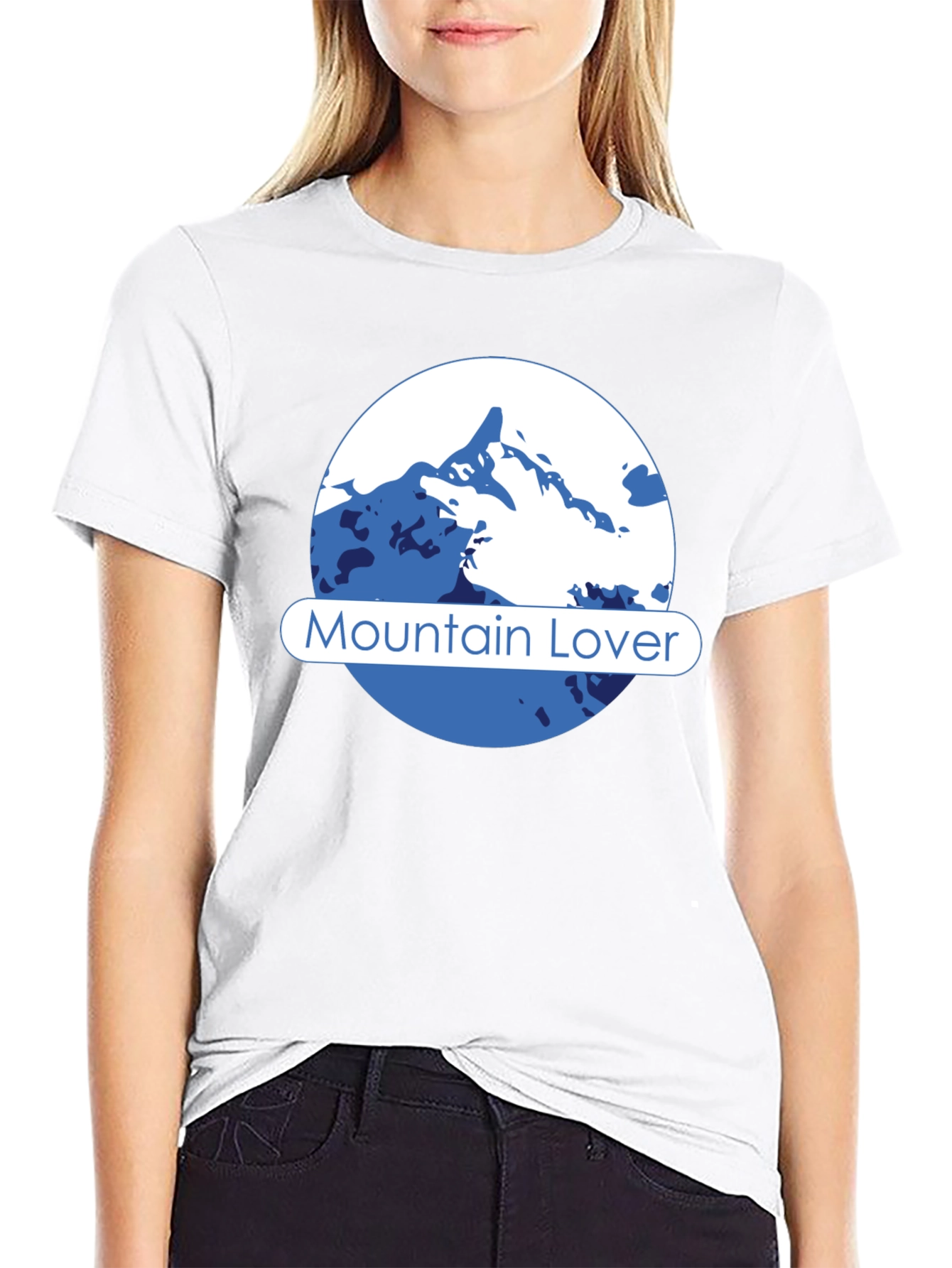 Mountain Lover Graphic Tee - Black