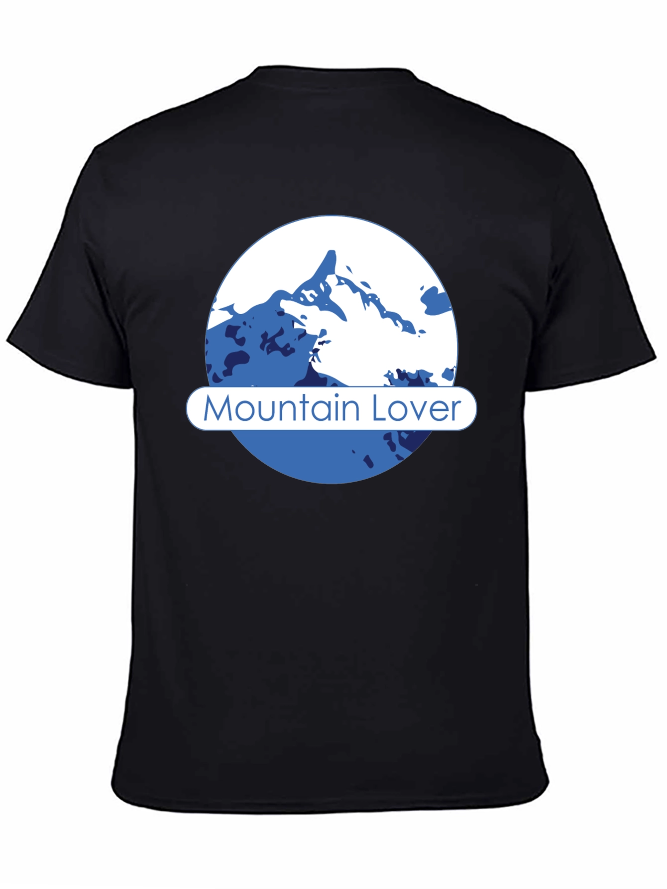 Mountain Lover Graphic Tee - Black