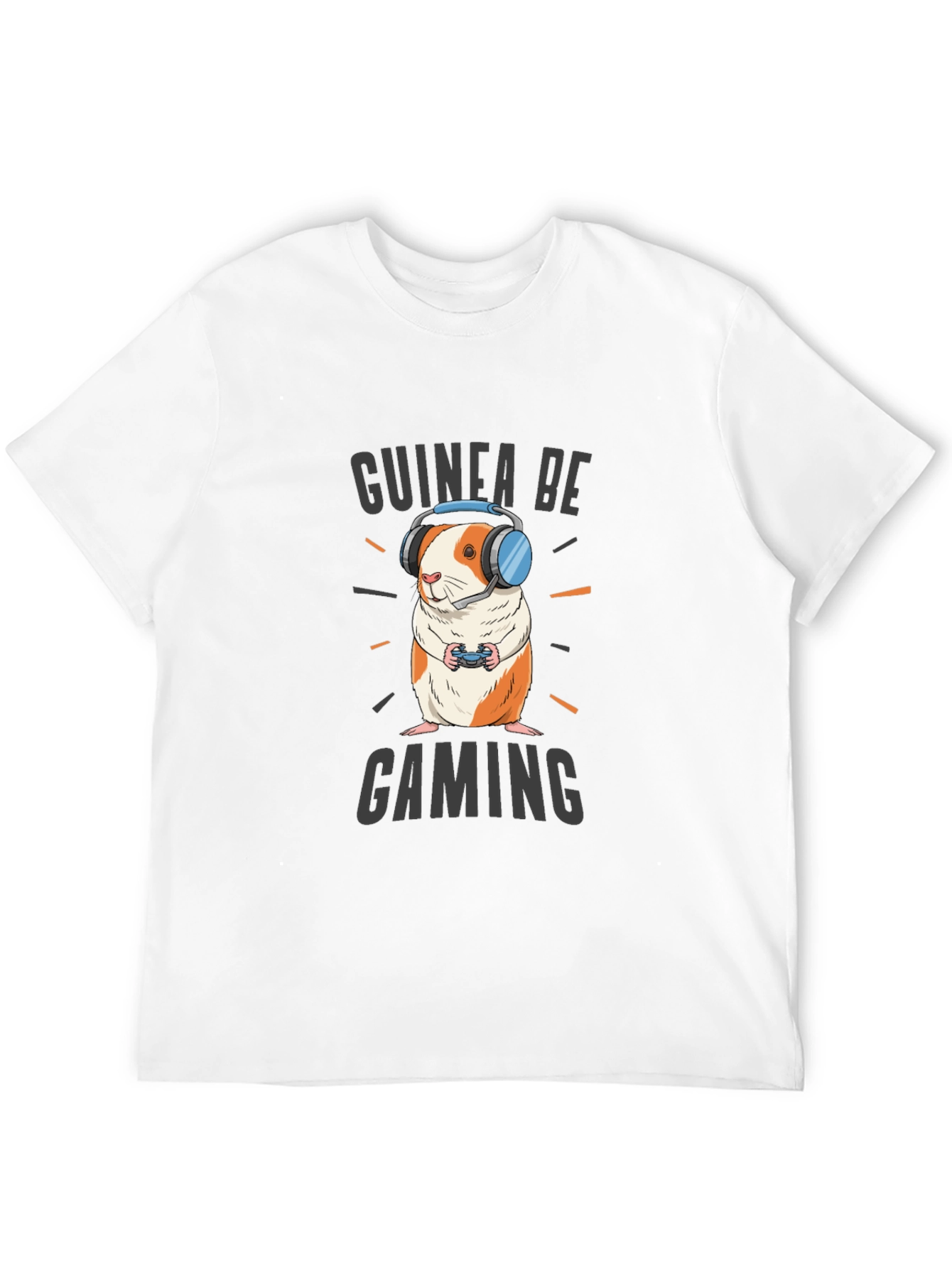 Guinea Be Gaming T-Shirt - Gamer Guinea Pig Tee