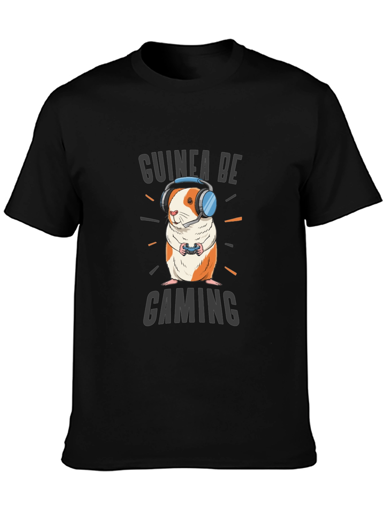 Guinea Be Gaming T-Shirt - Gamer Guinea Pig Tee