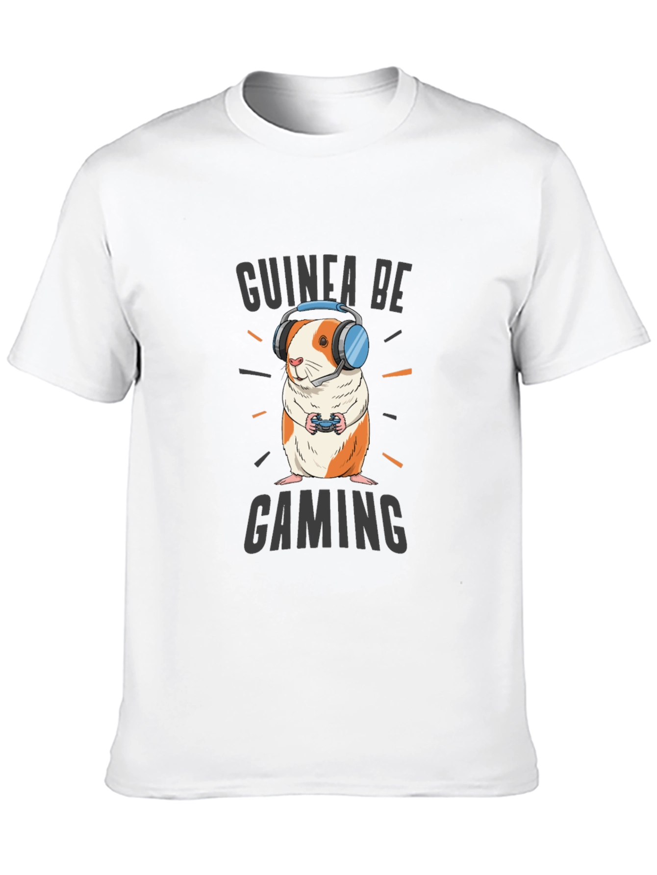 Guinea Be Gaming T-Shirt - Gamer Guinea Pig Tee