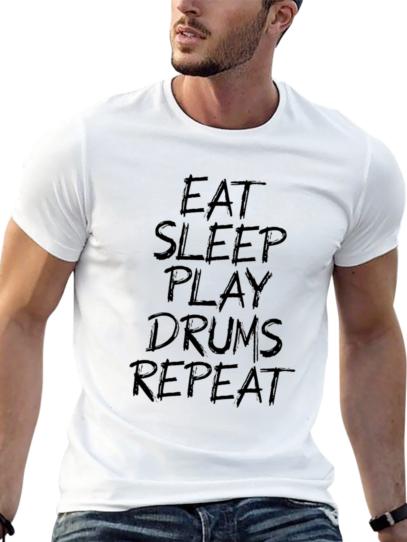 Eat Sleep Play Drums Repeat T-Shirt