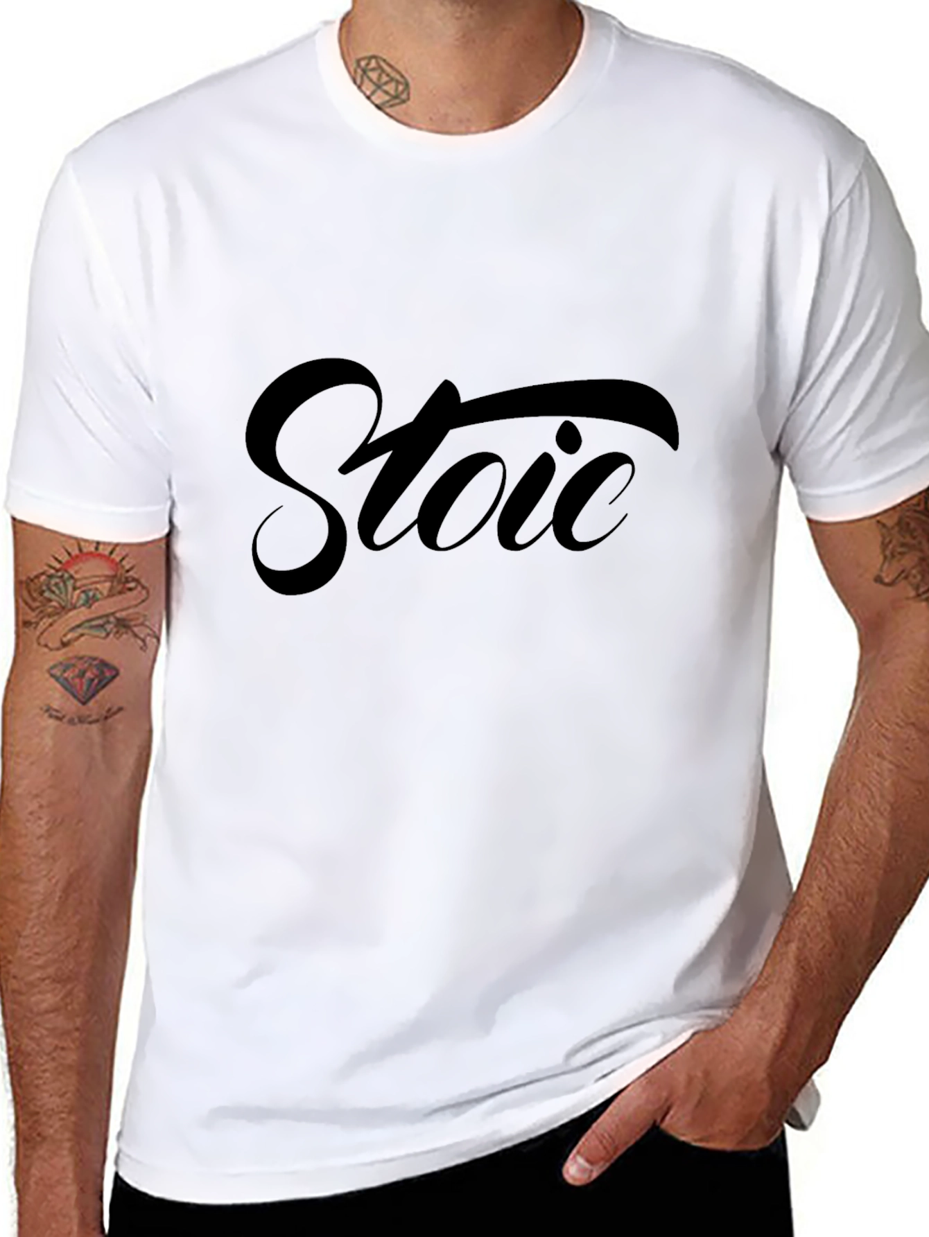 Stoic Graphic Tee - Embrace Wisdom & Resilience