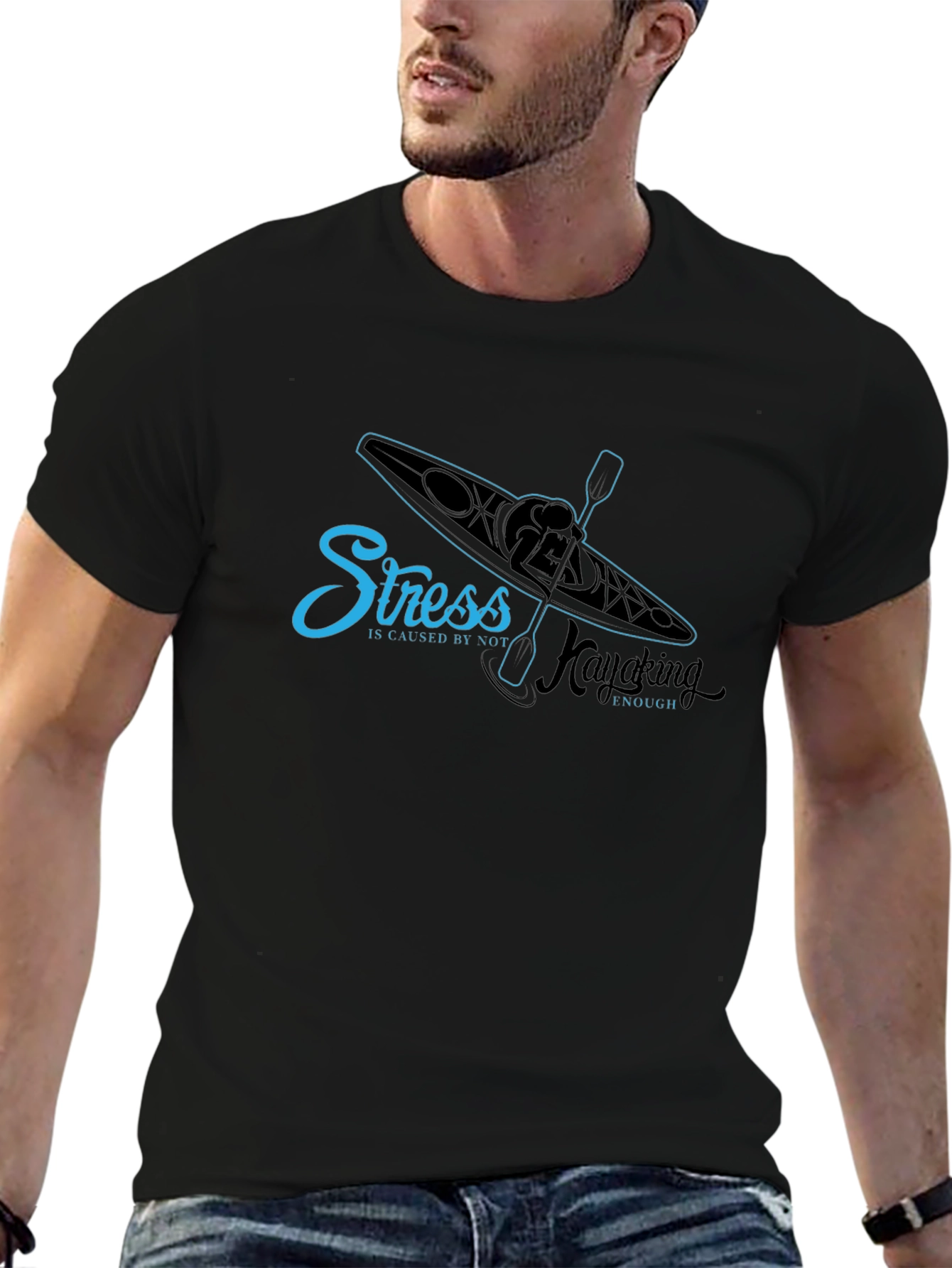 Kayaking Stress Relief T-Shirt
