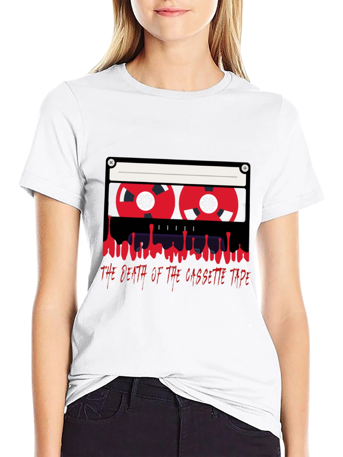 Cassette Tape Death Graphic Tee