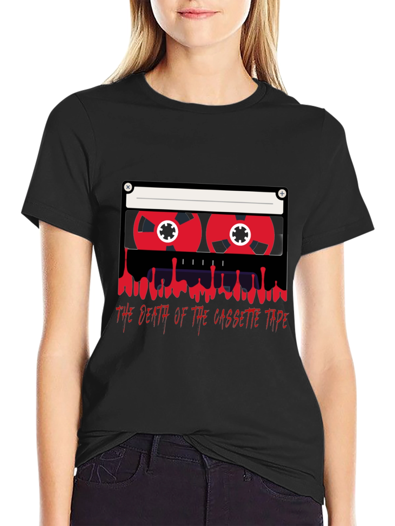 Cassette Tape Death Graphic Tee