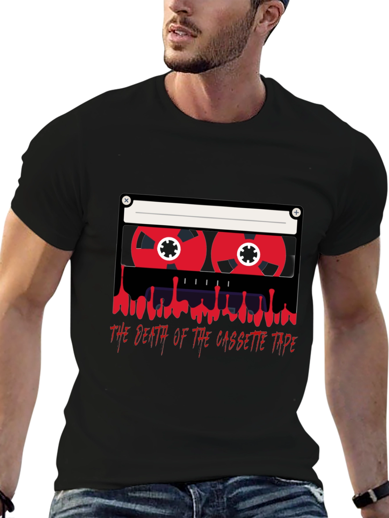 Cassette Tape Death Graphic Tee