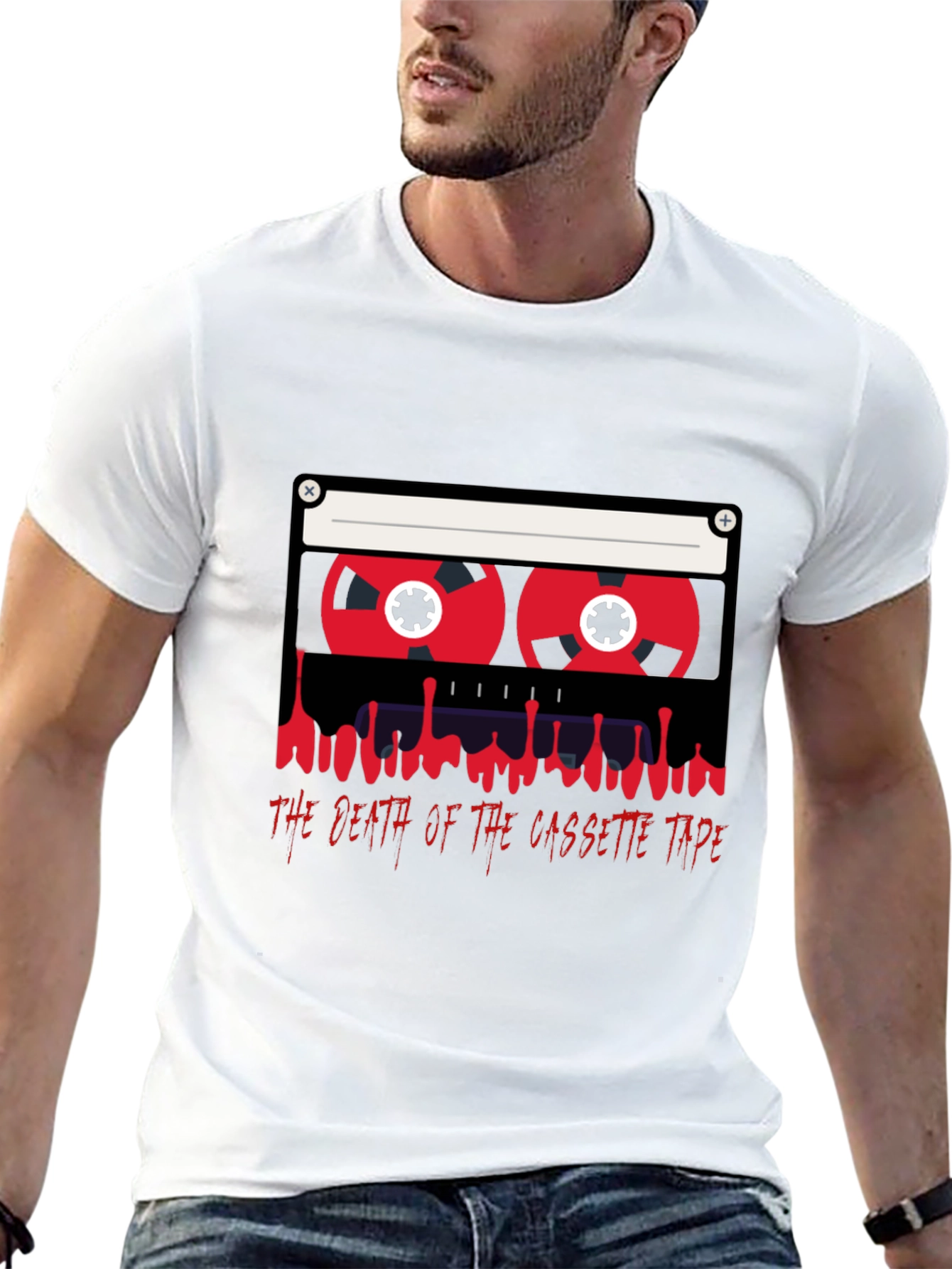 Cassette Tape Death Graphic Tee