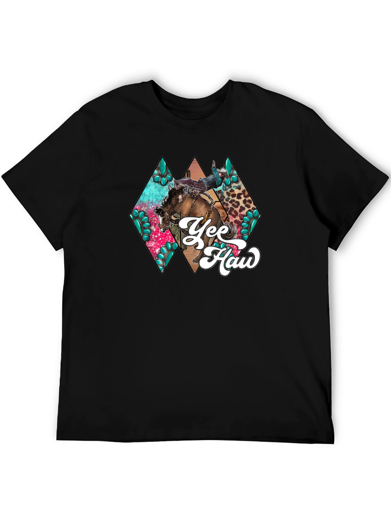 Yee Haw Rodeo Graphic T-Shirt