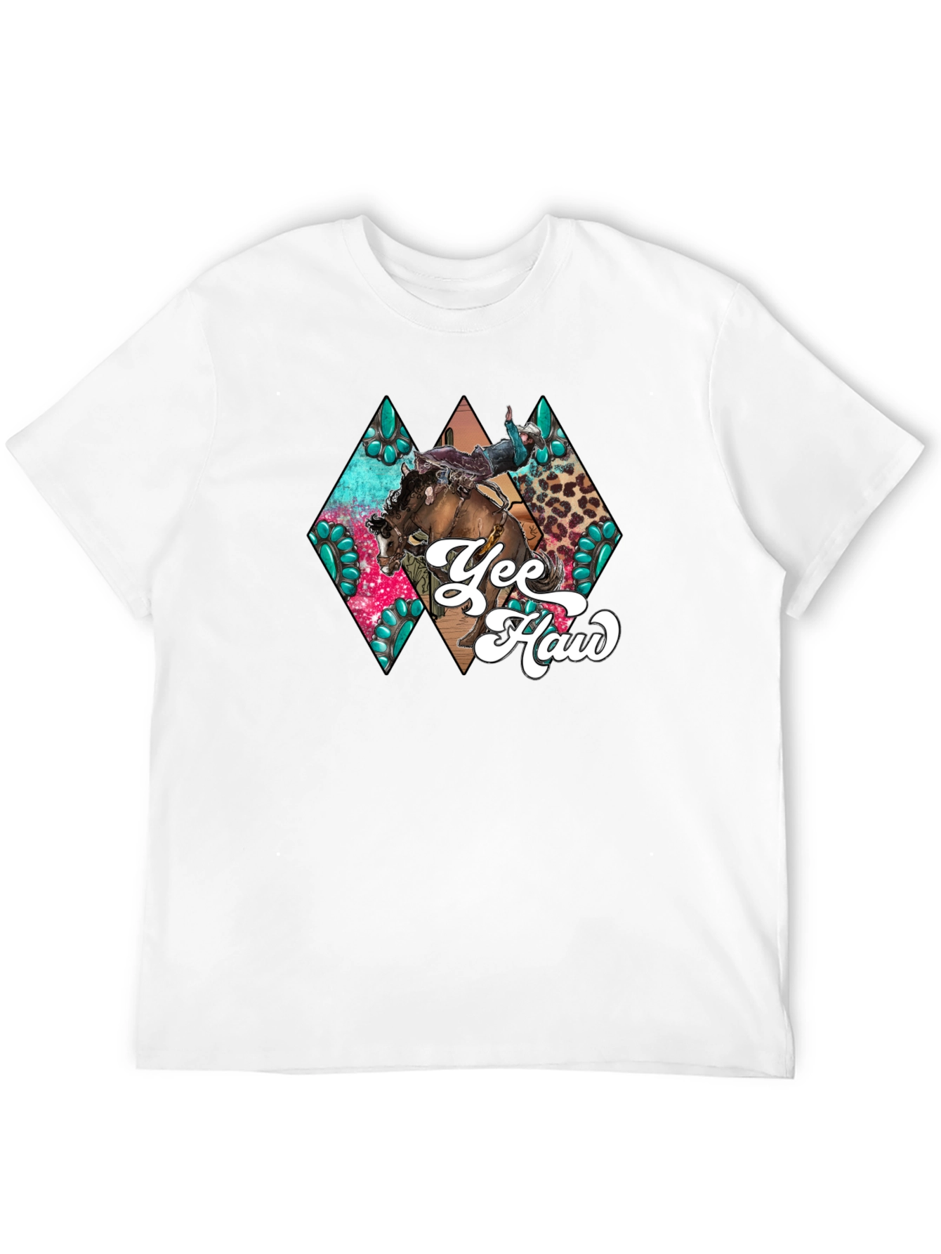 Yee Haw Rodeo Graphic T-Shirt