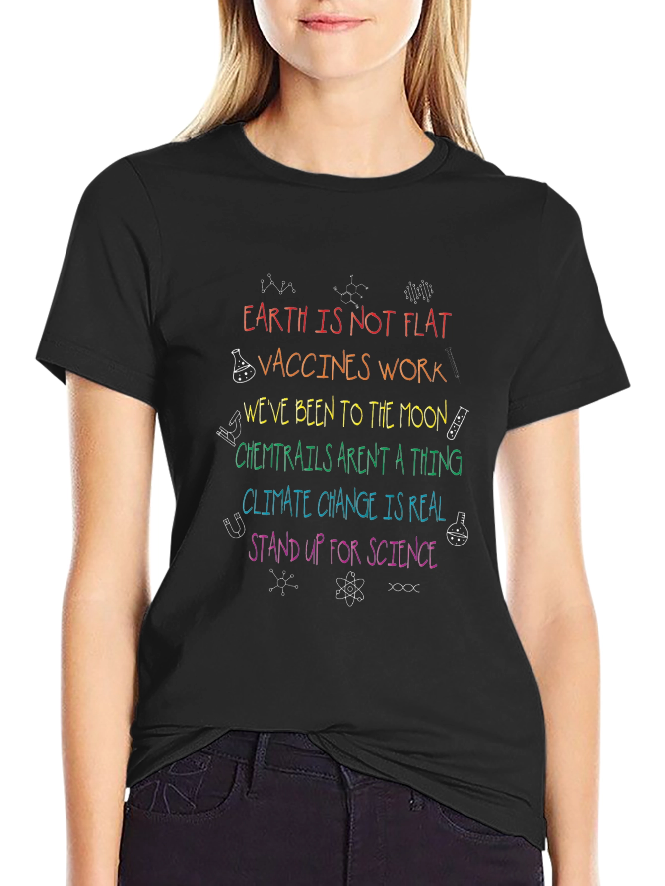 Science Matters T-Shirt Stand Up For Science Tee