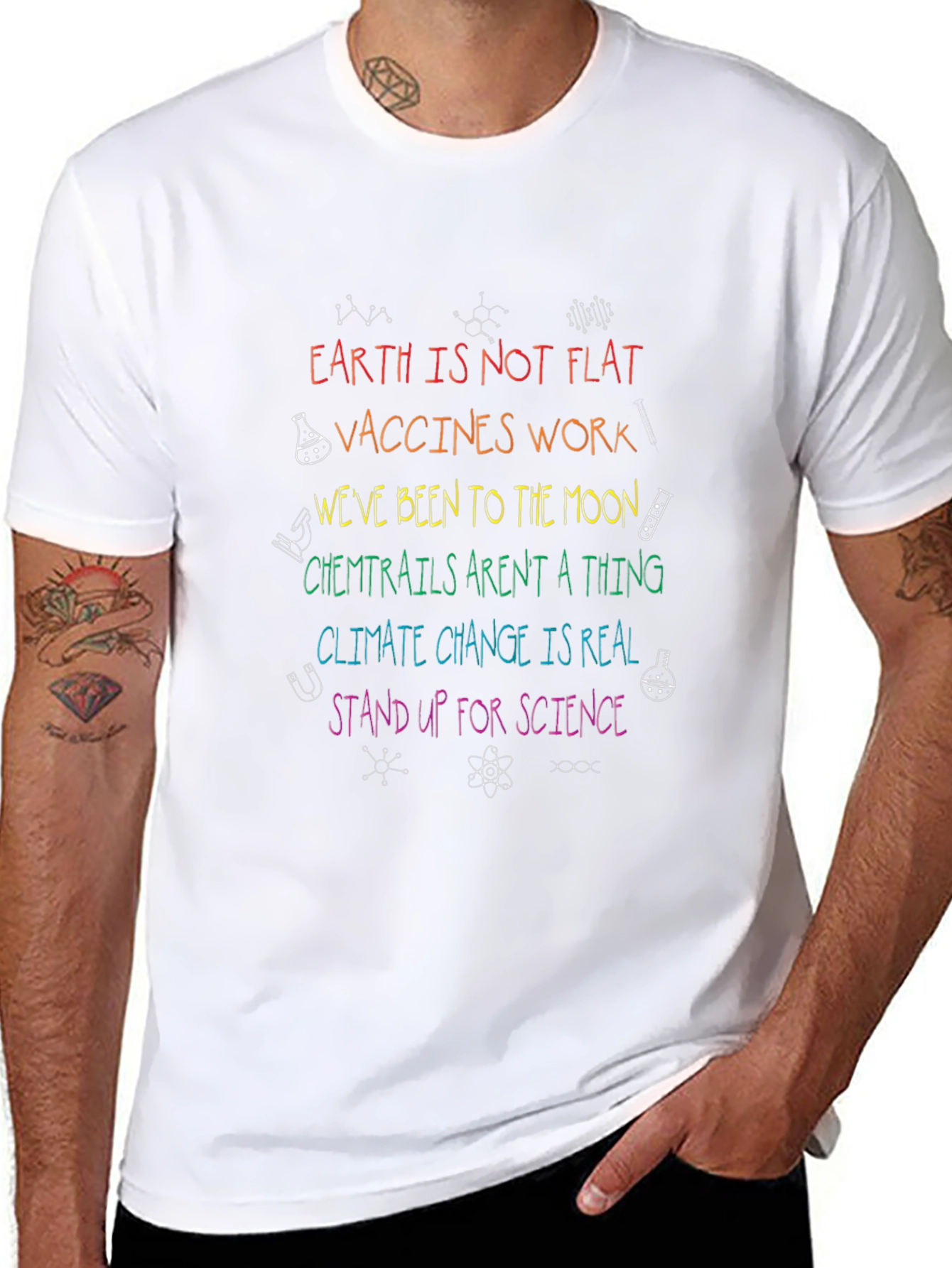 Science Matters T-Shirt Stand Up For Science Tee