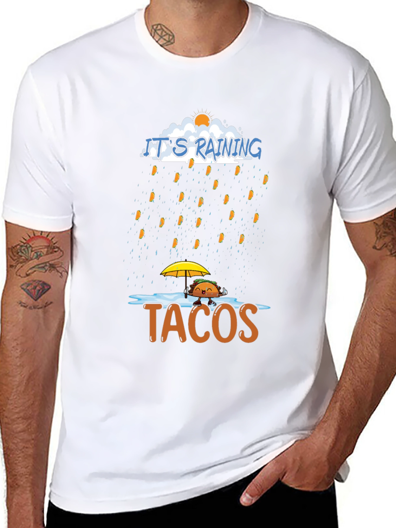 Its Raining Tacos Graphic Tee