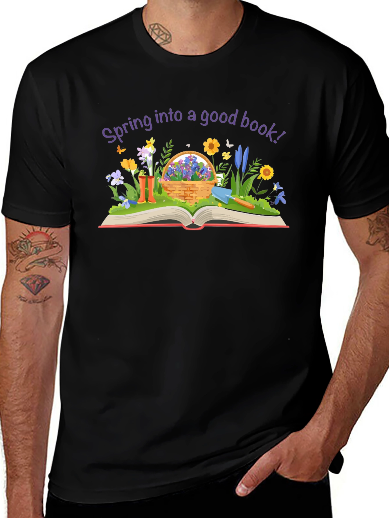 Spring into a Good Book T-Shirt
