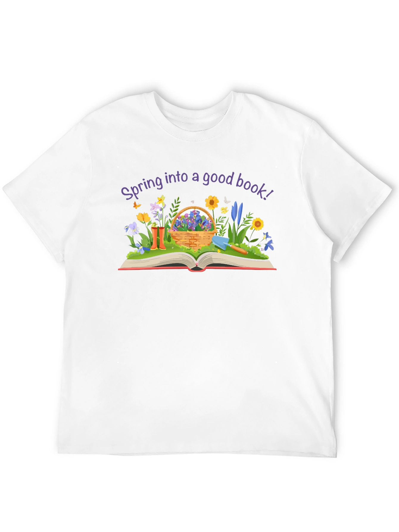 Spring into a Good Book T-Shirt