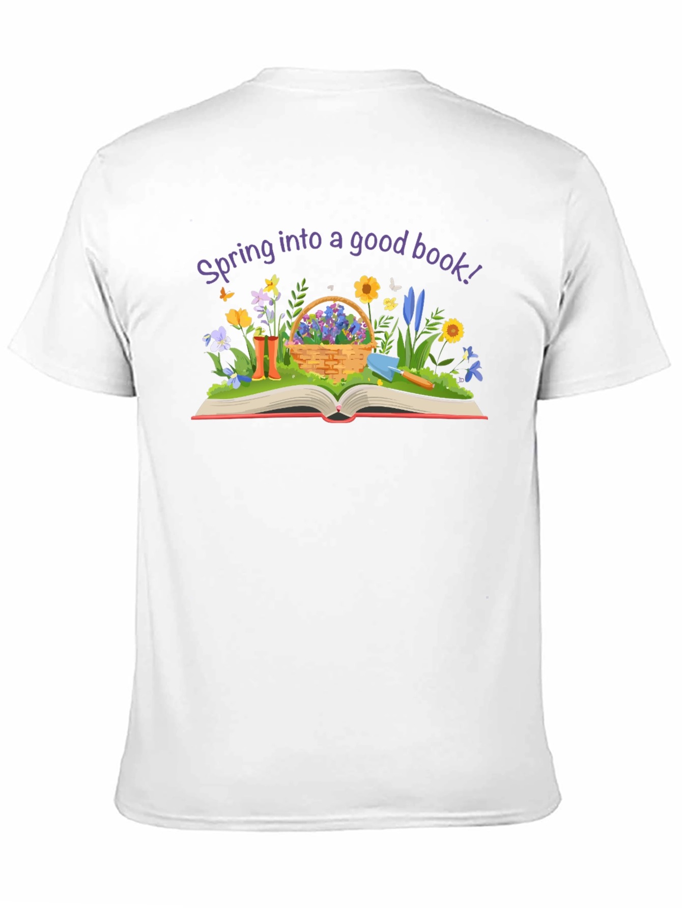 Spring into a Good Book T-Shirt