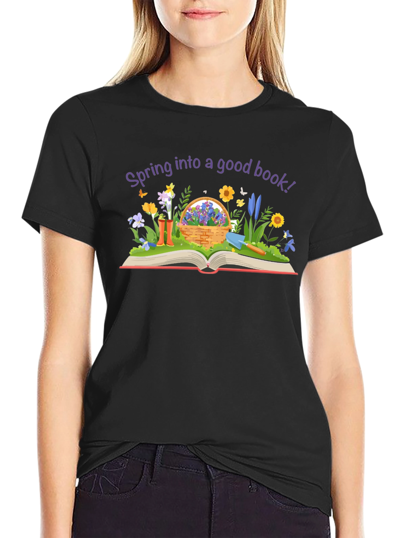 Spring into a Good Book T-Shirt