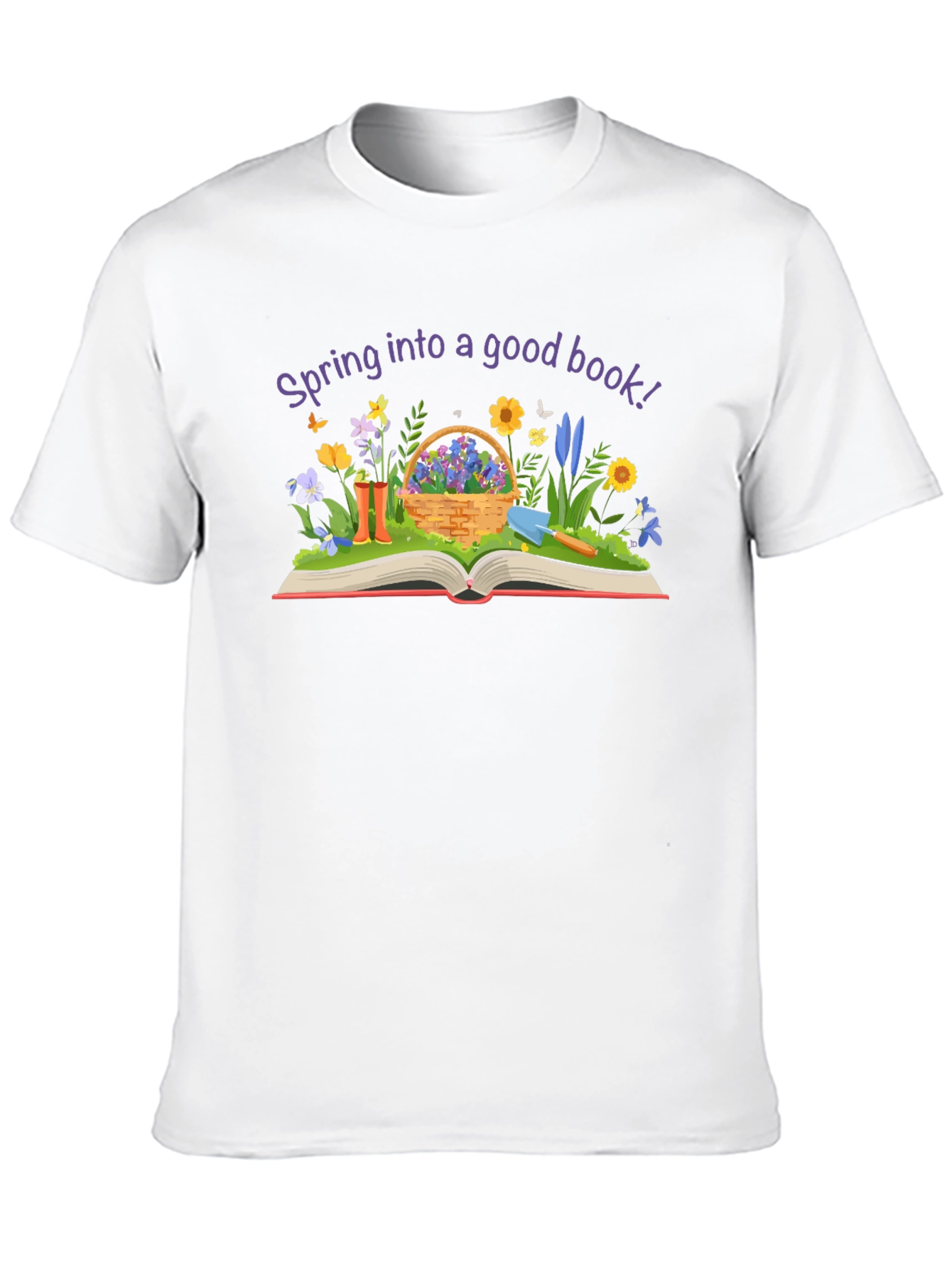 Spring into a Good Book T-Shirt