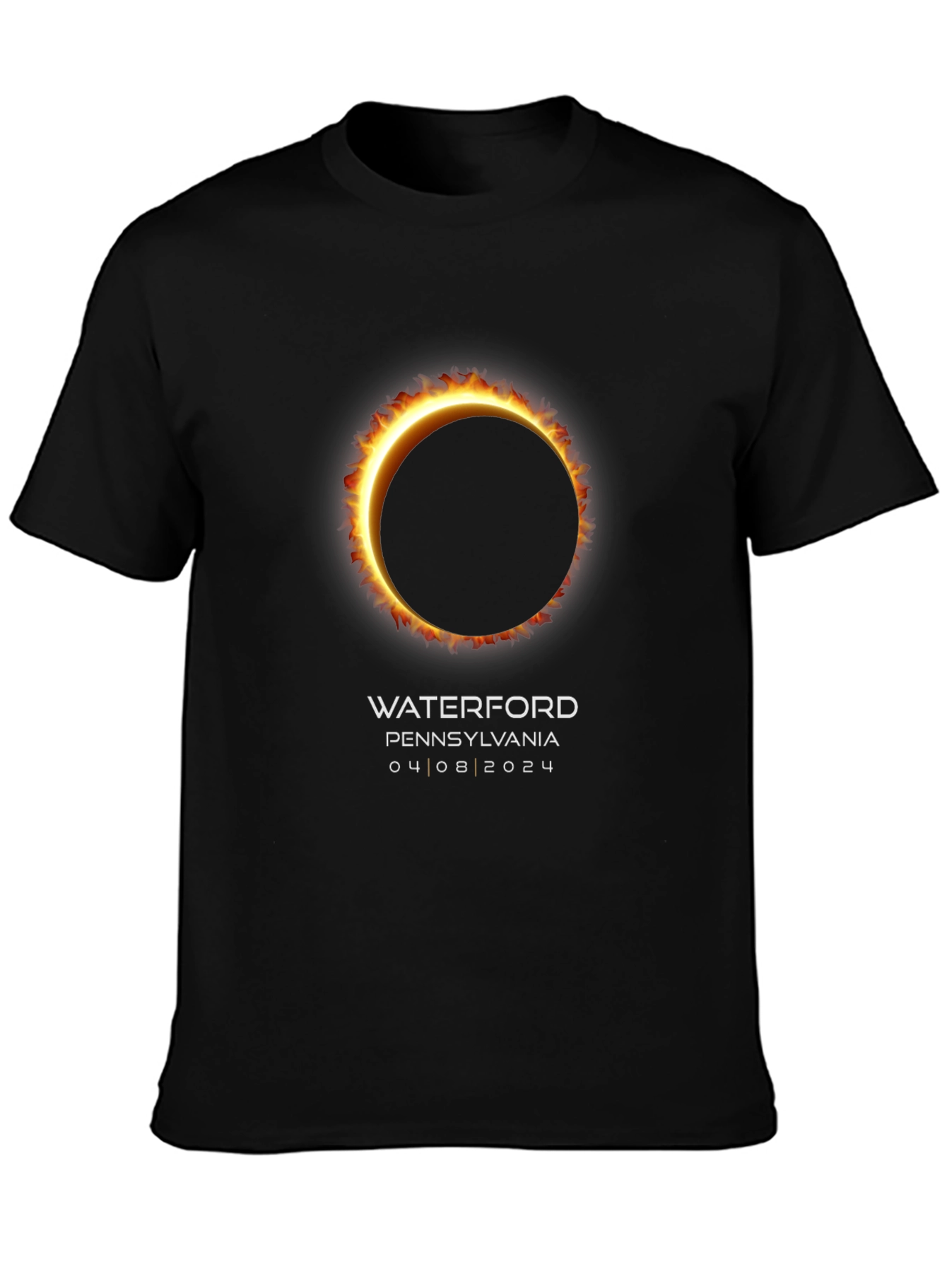 Waterford PA Eclipse 2024 T-Shirt