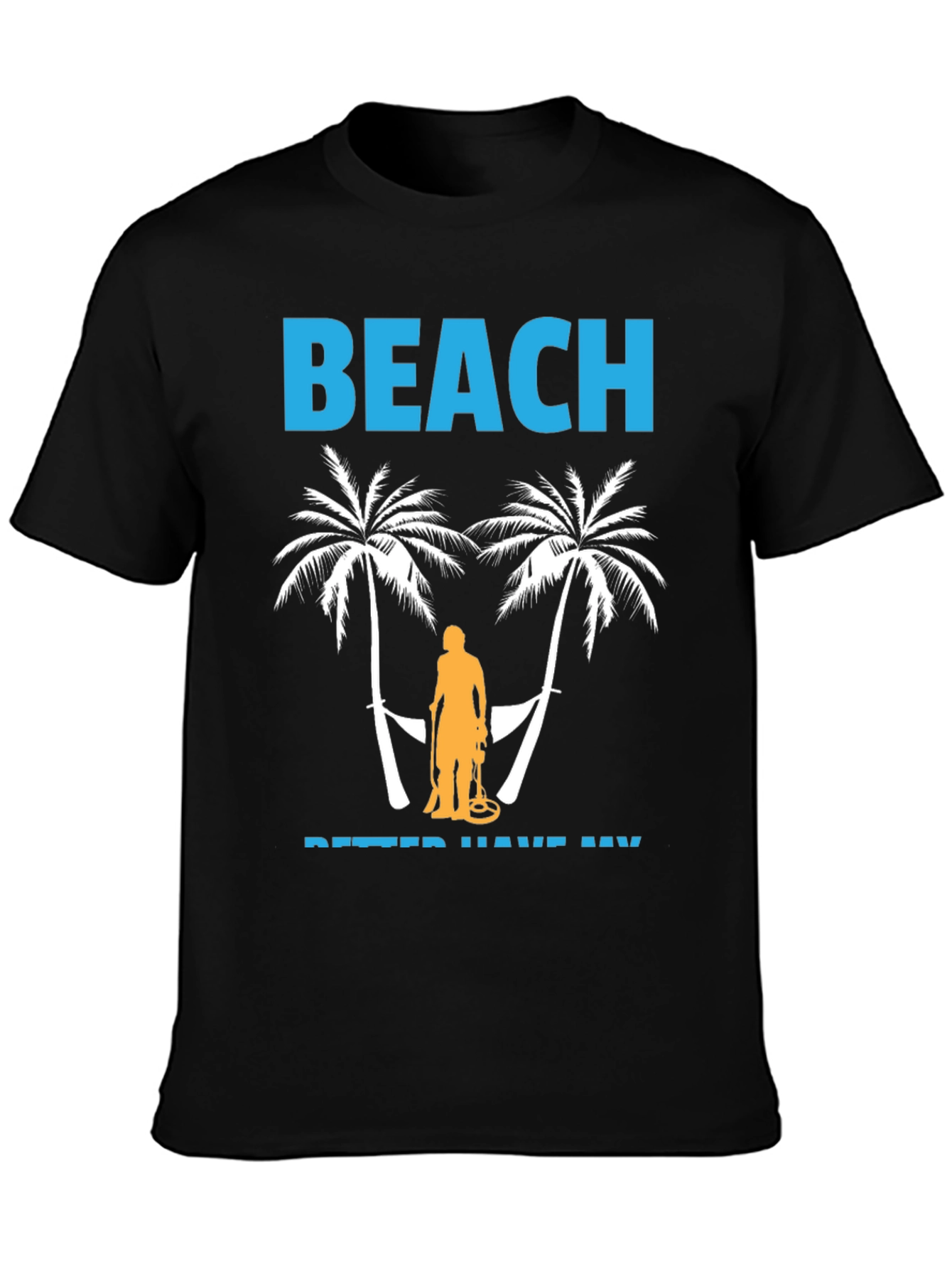Beach Metal Detecting T-Shirt