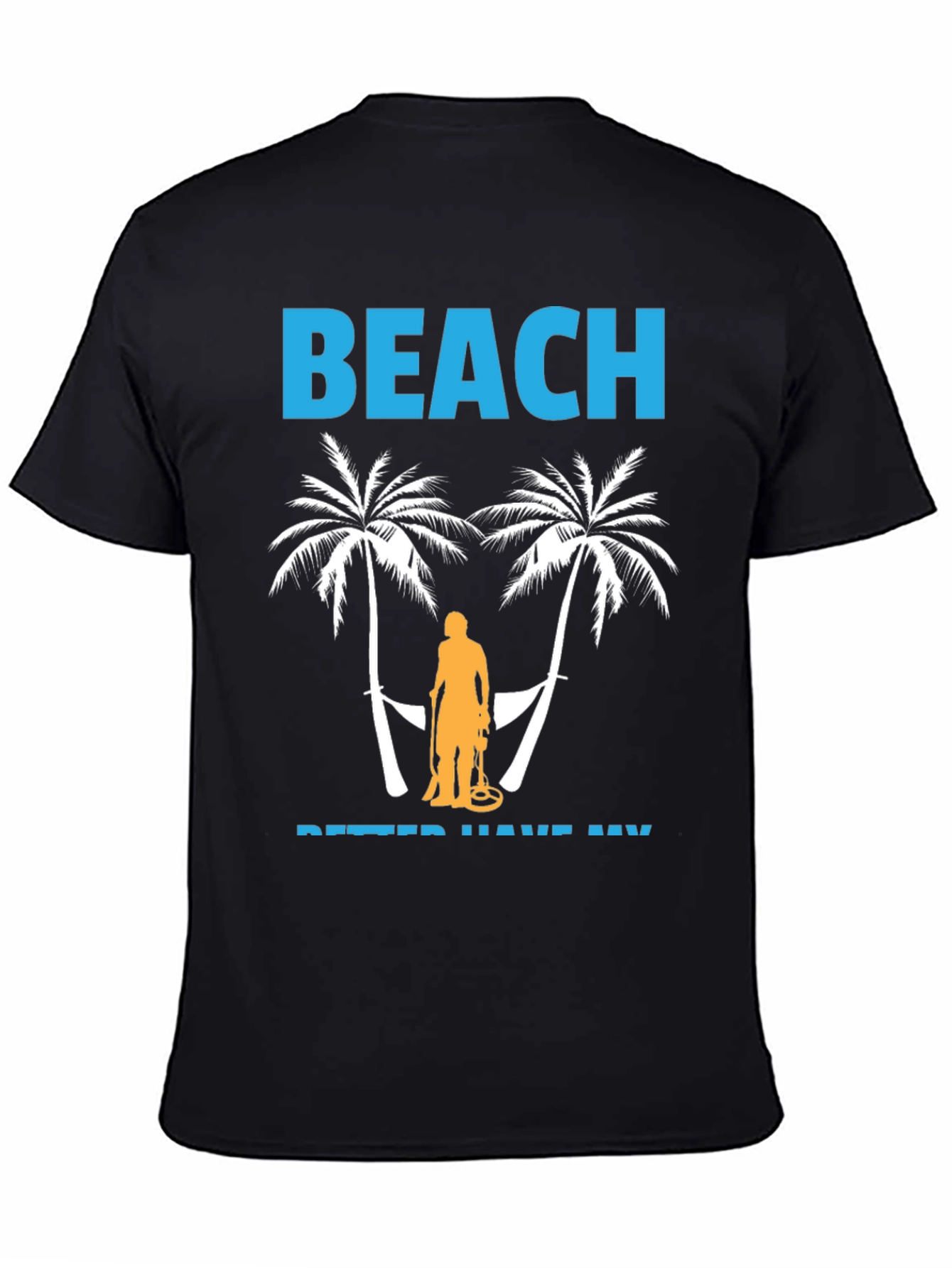 Beach Metal Detecting T-Shirt