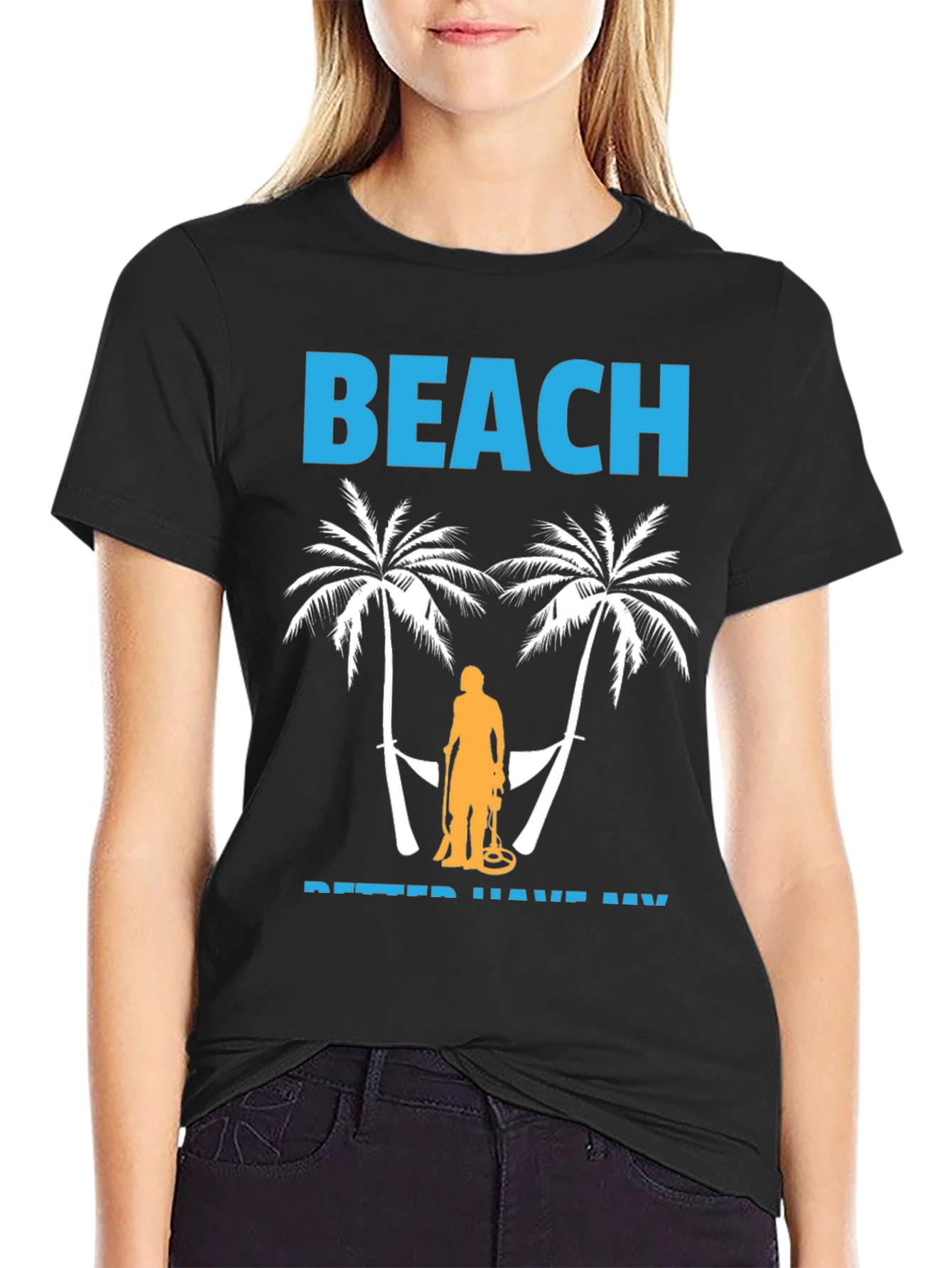 Beach Metal Detecting T-Shirt