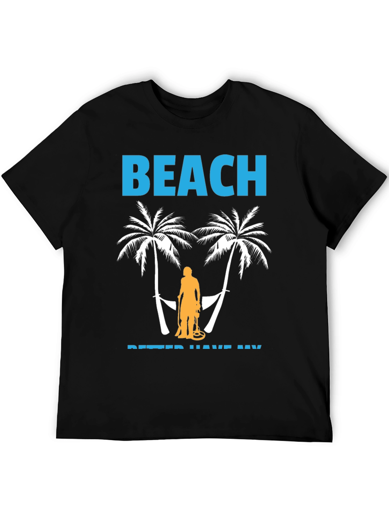 Beach Metal Detecting T-Shirt