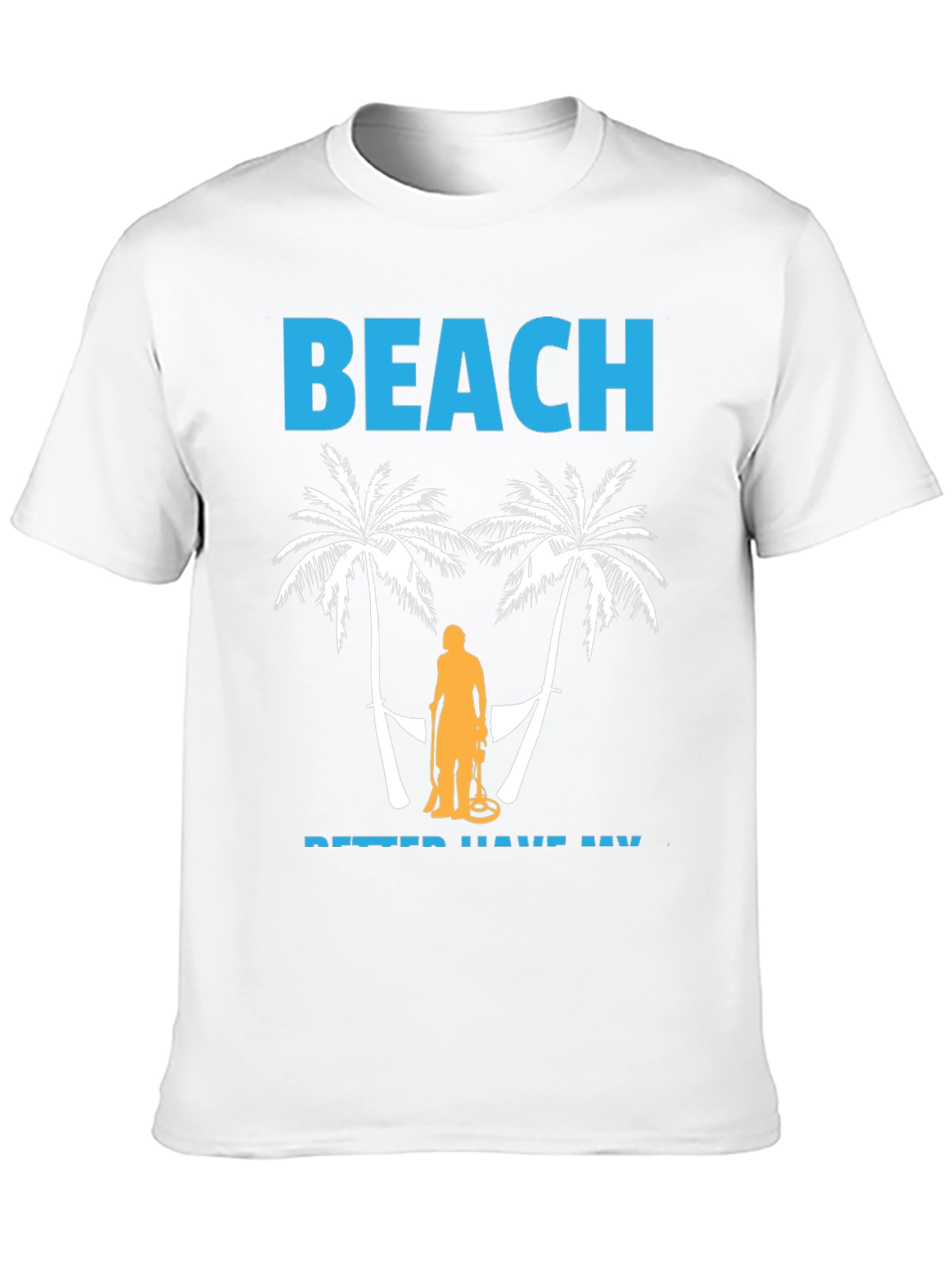 Beach Metal Detecting T-Shirt