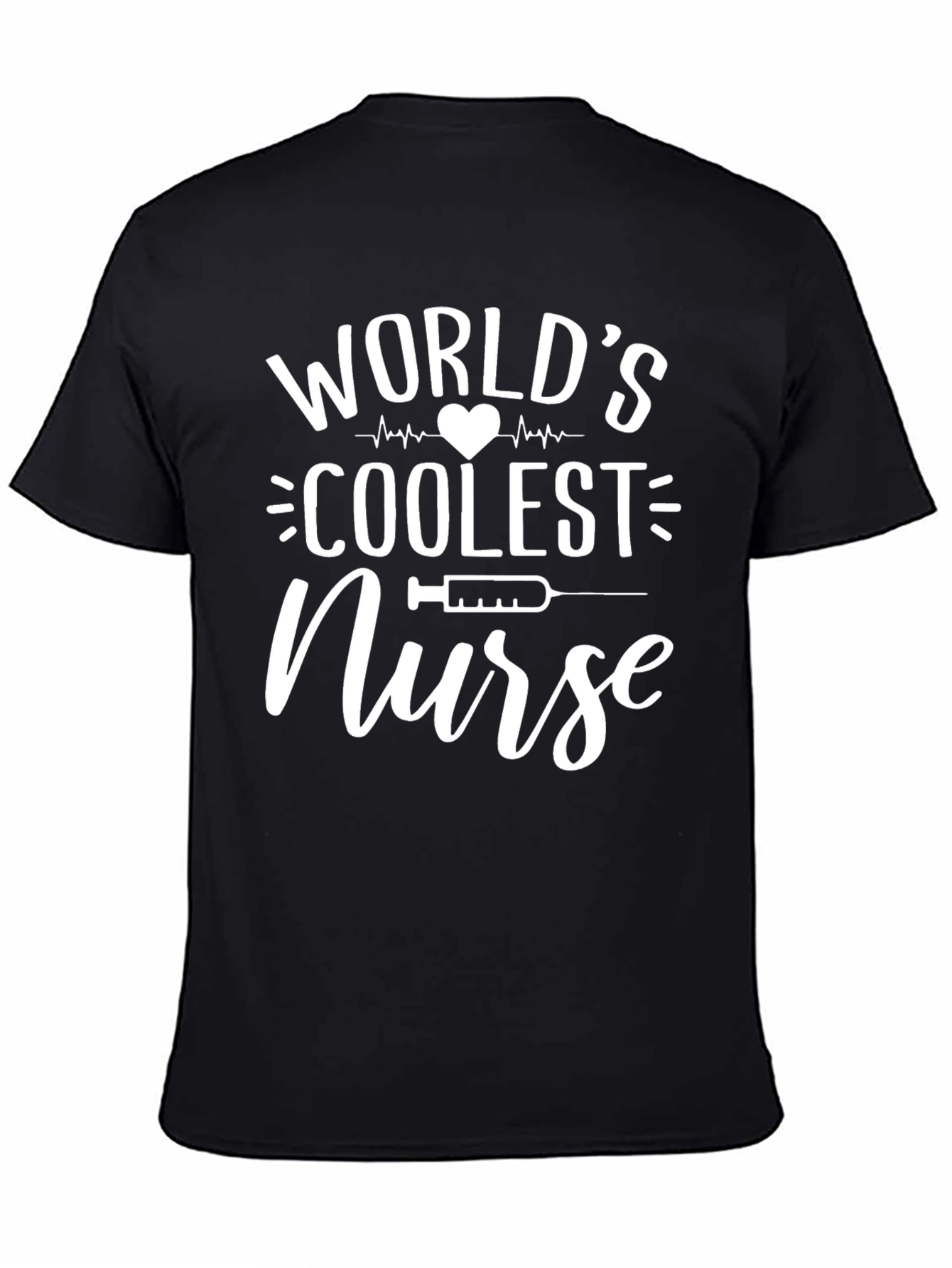 Coolest Nurse T-Shirt - Black
