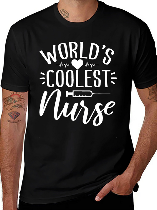 Coolest Nurse T-Shirt - Black