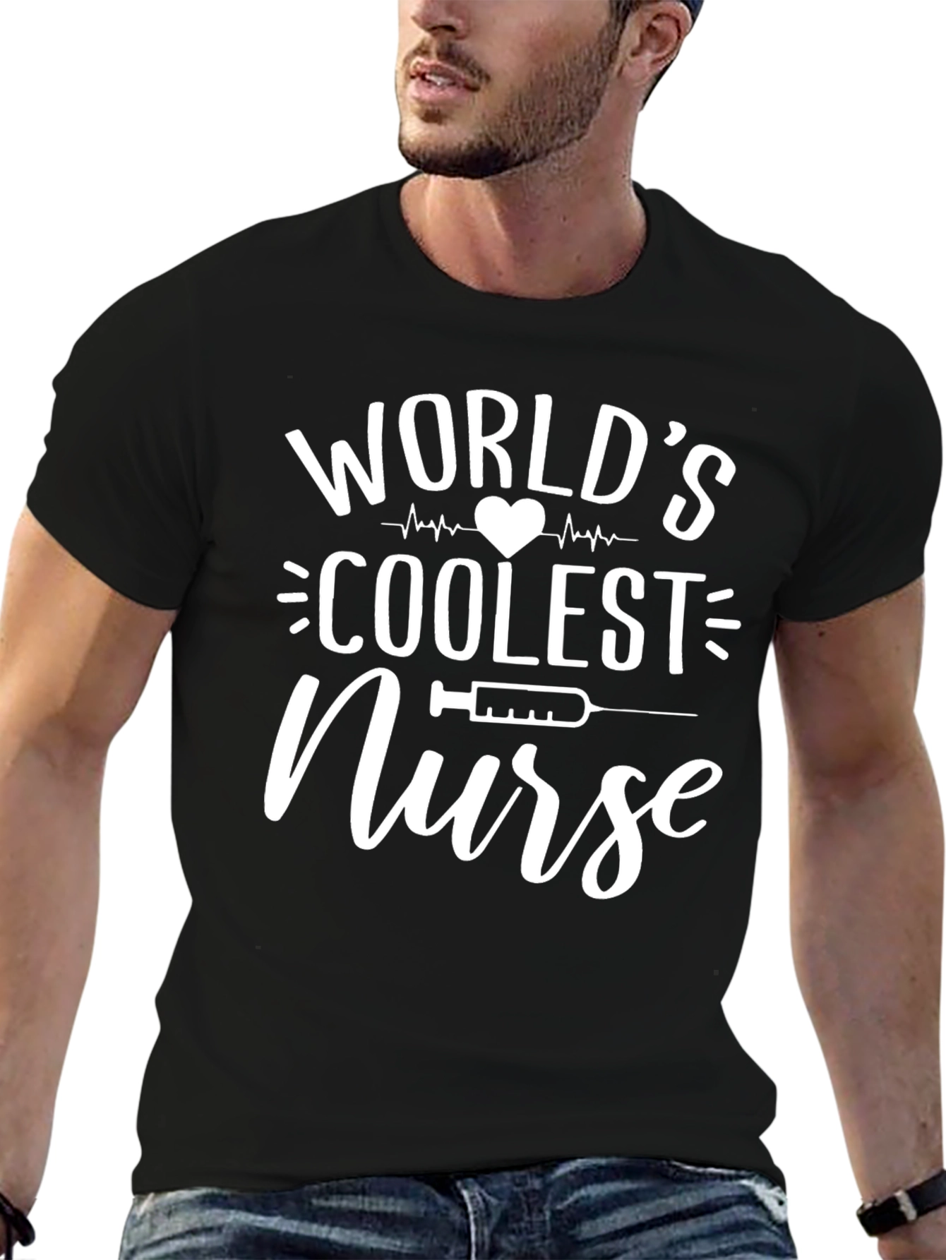 Coolest Nurse T-Shirt - Black