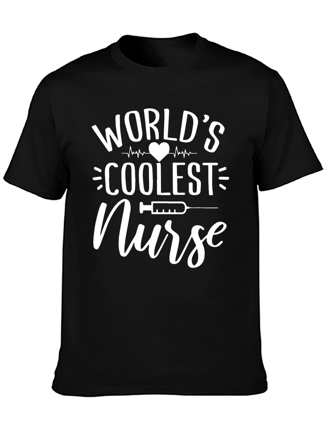 Coolest Nurse T-Shirt - Black