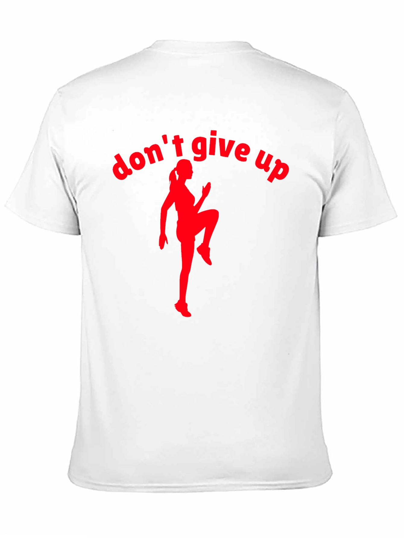 Dont Give Up! Black Graphic Tee