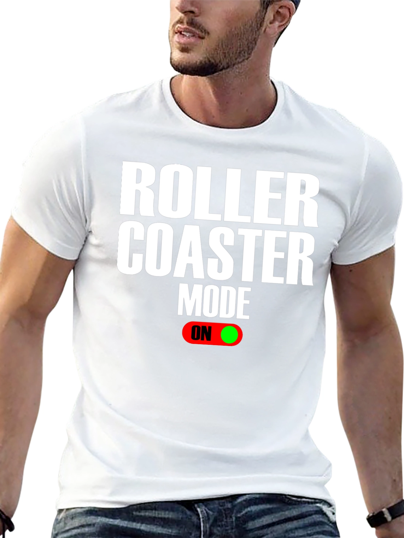 Roller Coaster Mode On T-Shirt