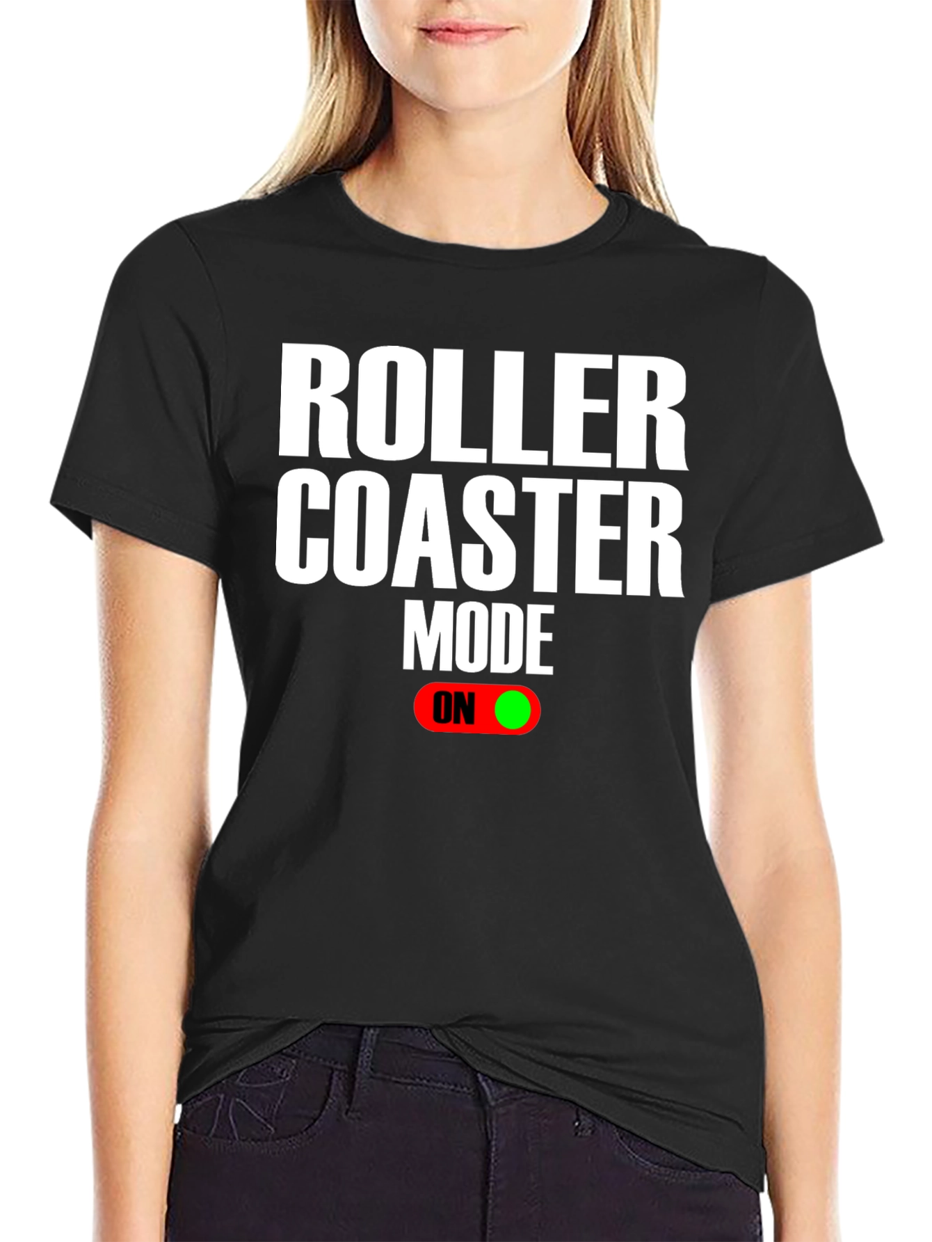 Roller Coaster Mode On T-Shirt