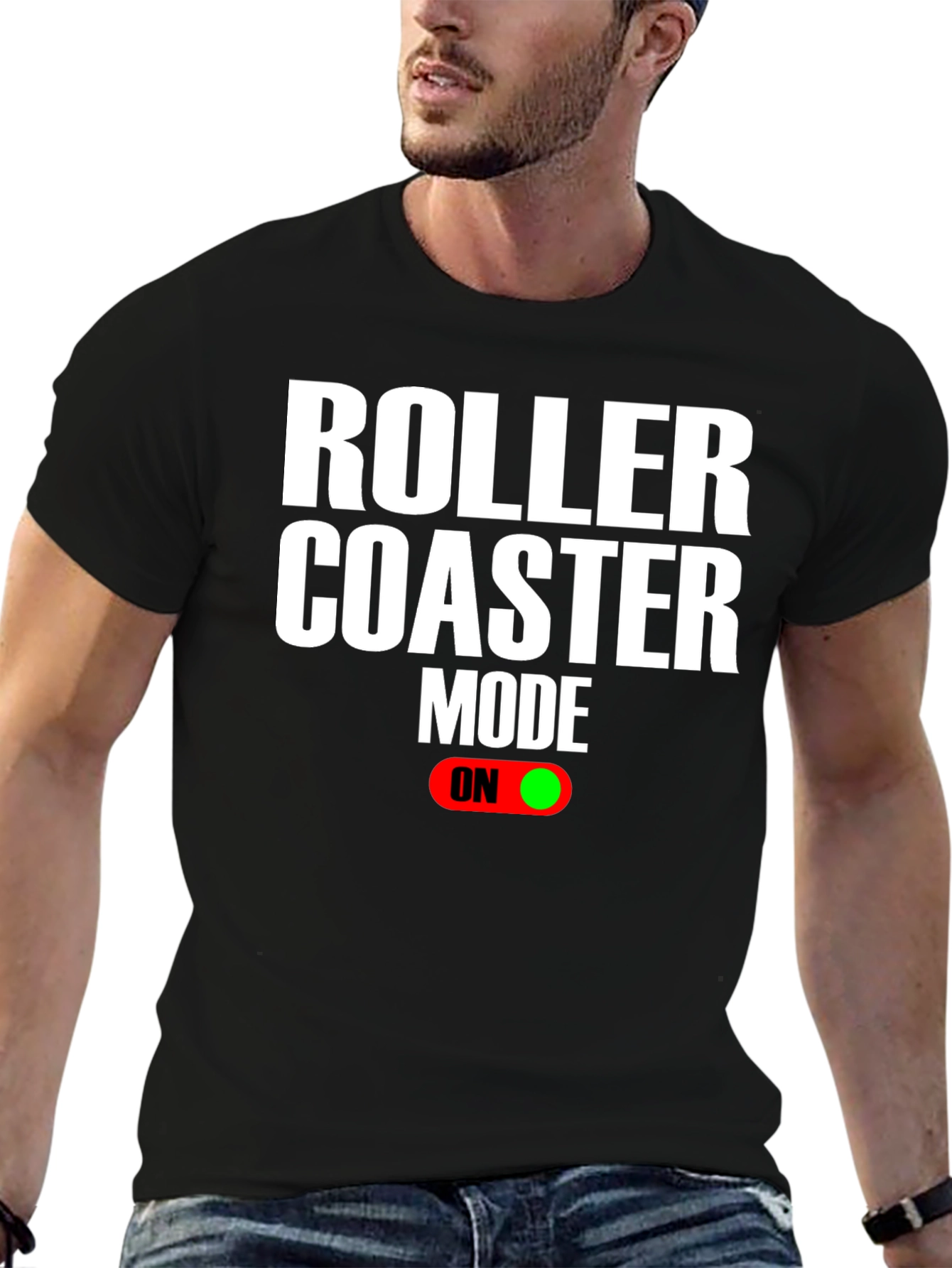 Roller Coaster Mode On T-Shirt