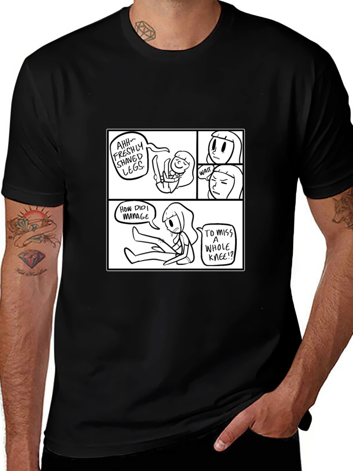 Funny Cartoon Comic T-Shirt