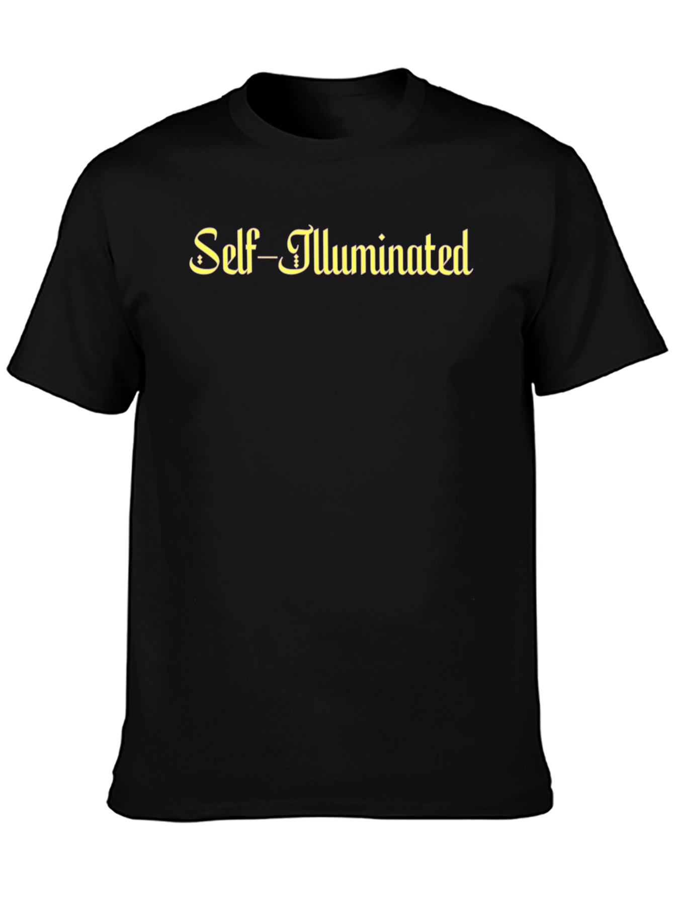 Self-Illuminated Graphic T-Shirt - Premium Comfort