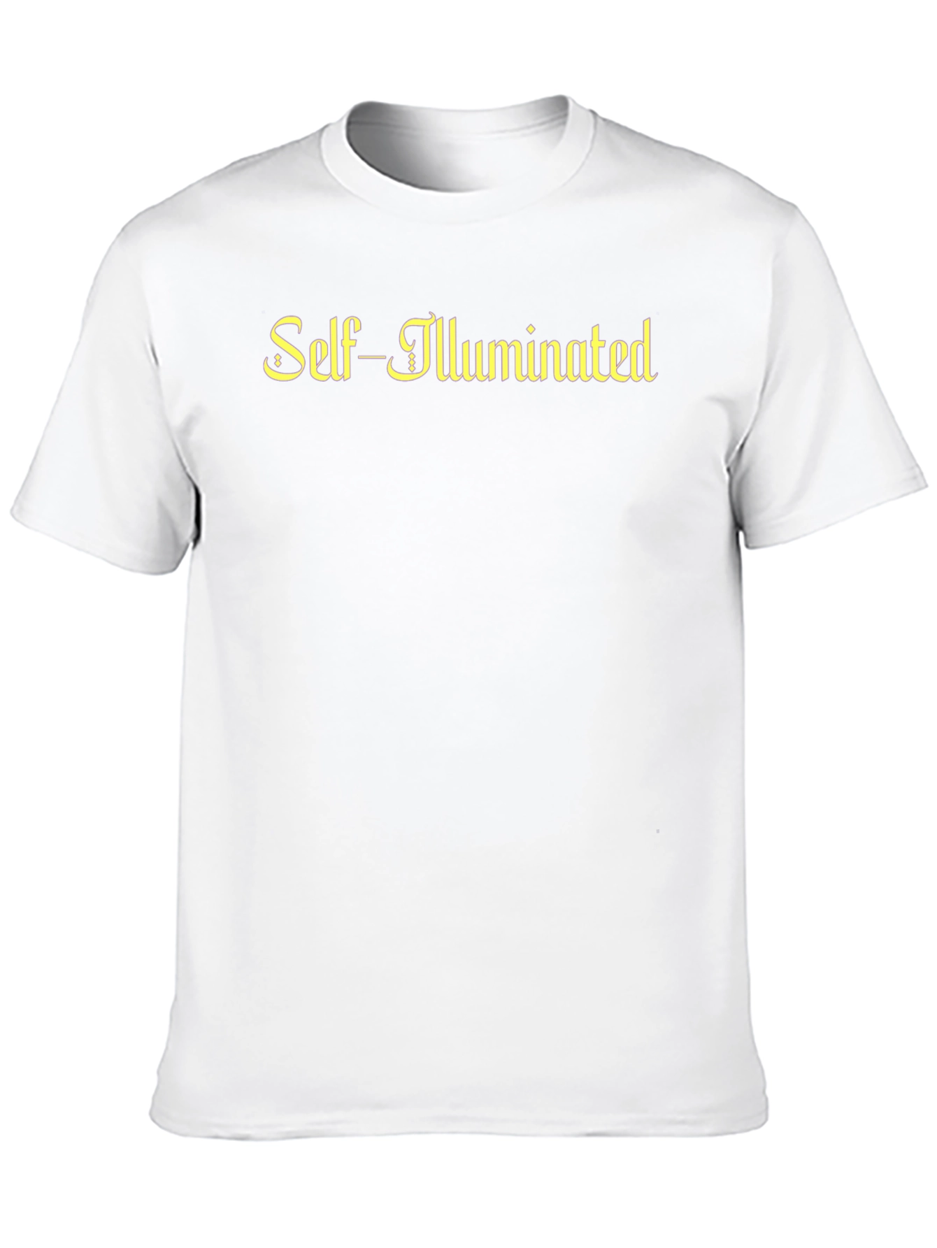 Self-Illuminated Graphic T-Shirt - Premium Comfort