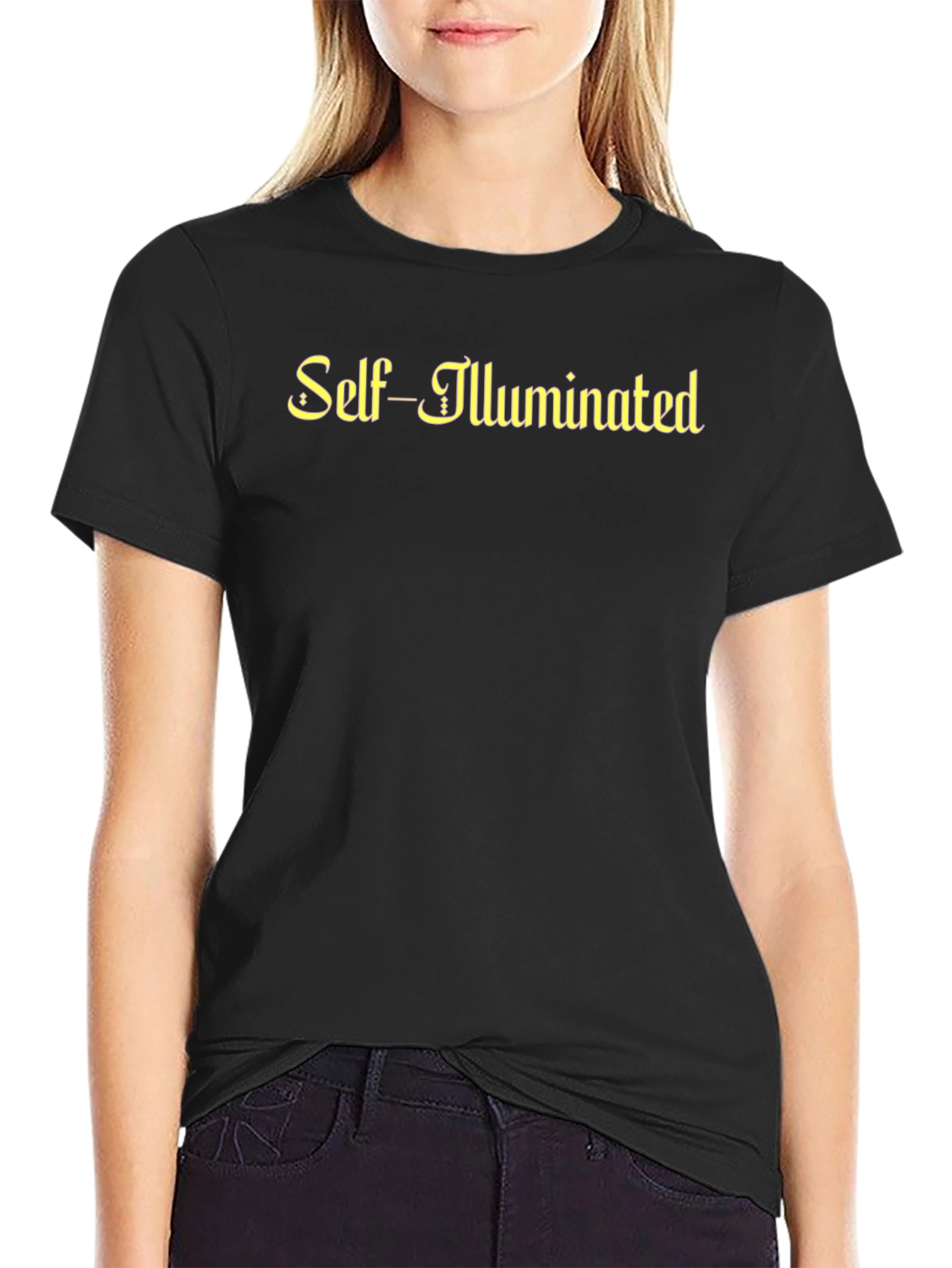 Self-Illuminated Graphic T-Shirt - Premium Comfort