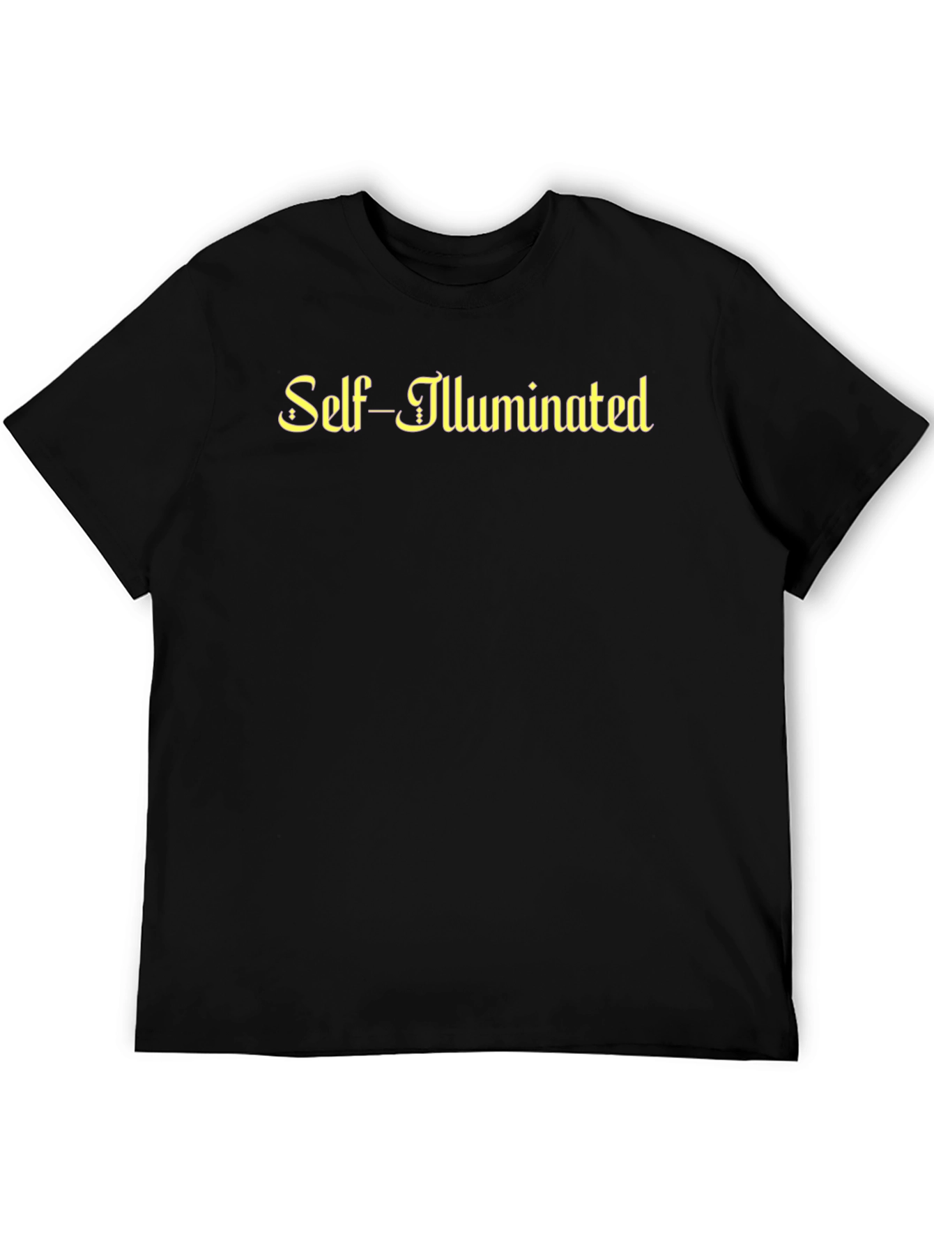 Self-Illuminated Graphic T-Shirt - Premium Comfort