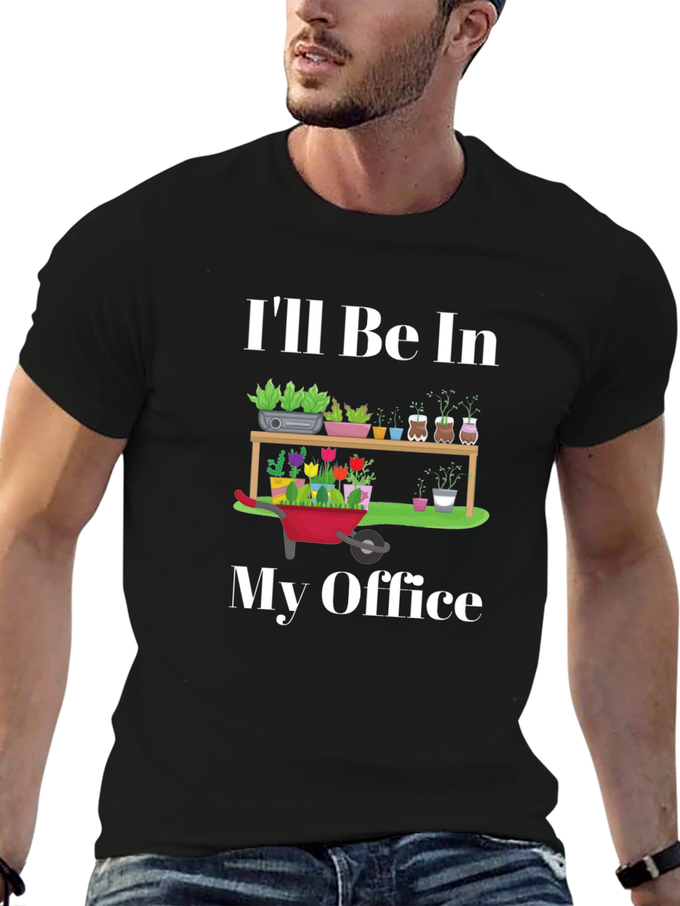 Gardening Office T-Shirt - For Plant Lovers